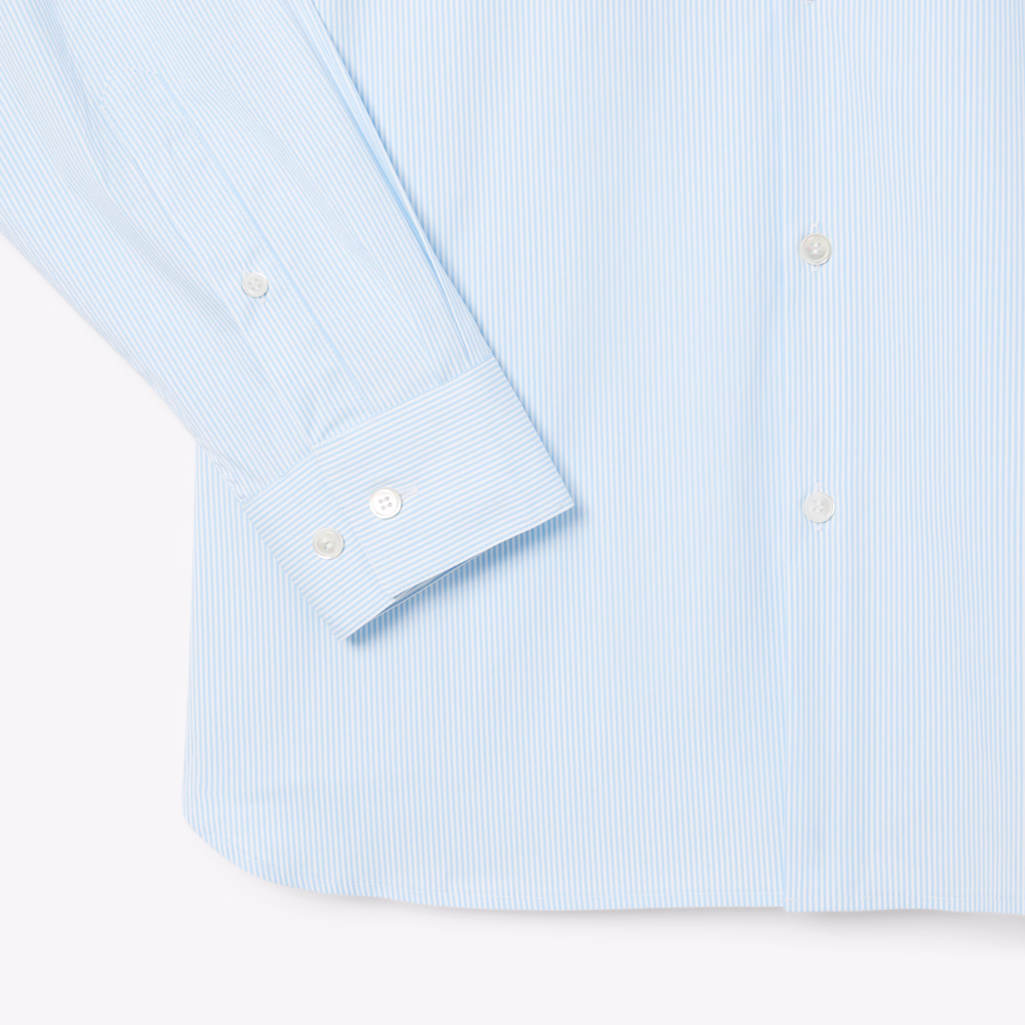 Men's Slim Fit Striped Stretch Button Down Shirt