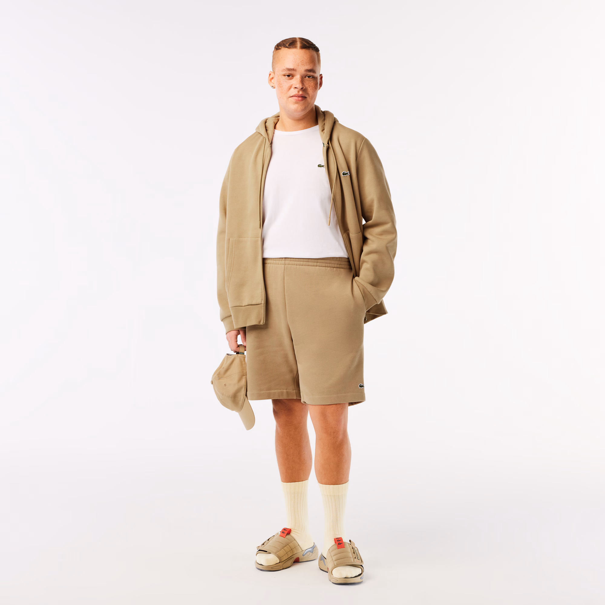 Men's Regular Fit Fleece Shorts