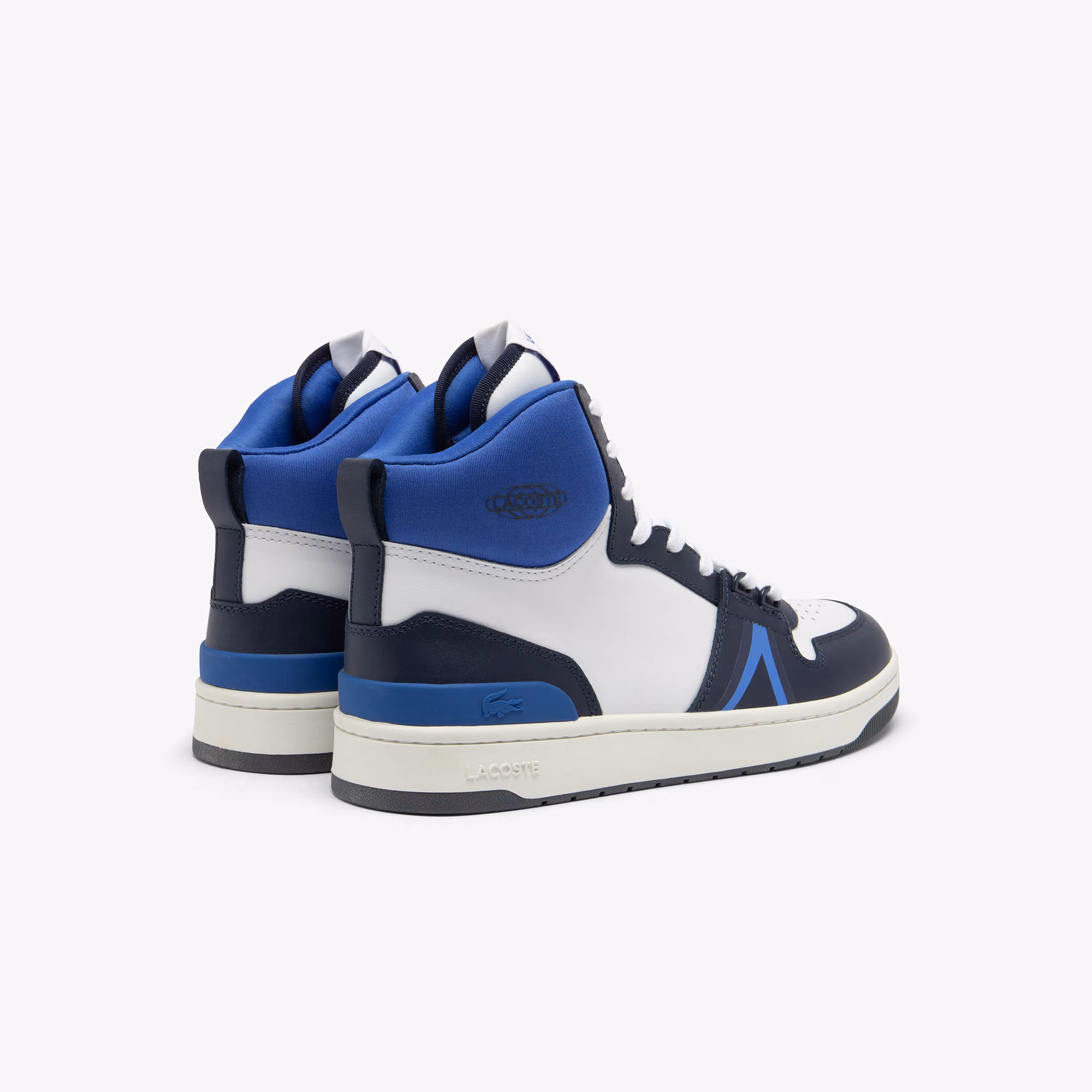 Men's L001 Mid Contrasted Leather Sneakers
