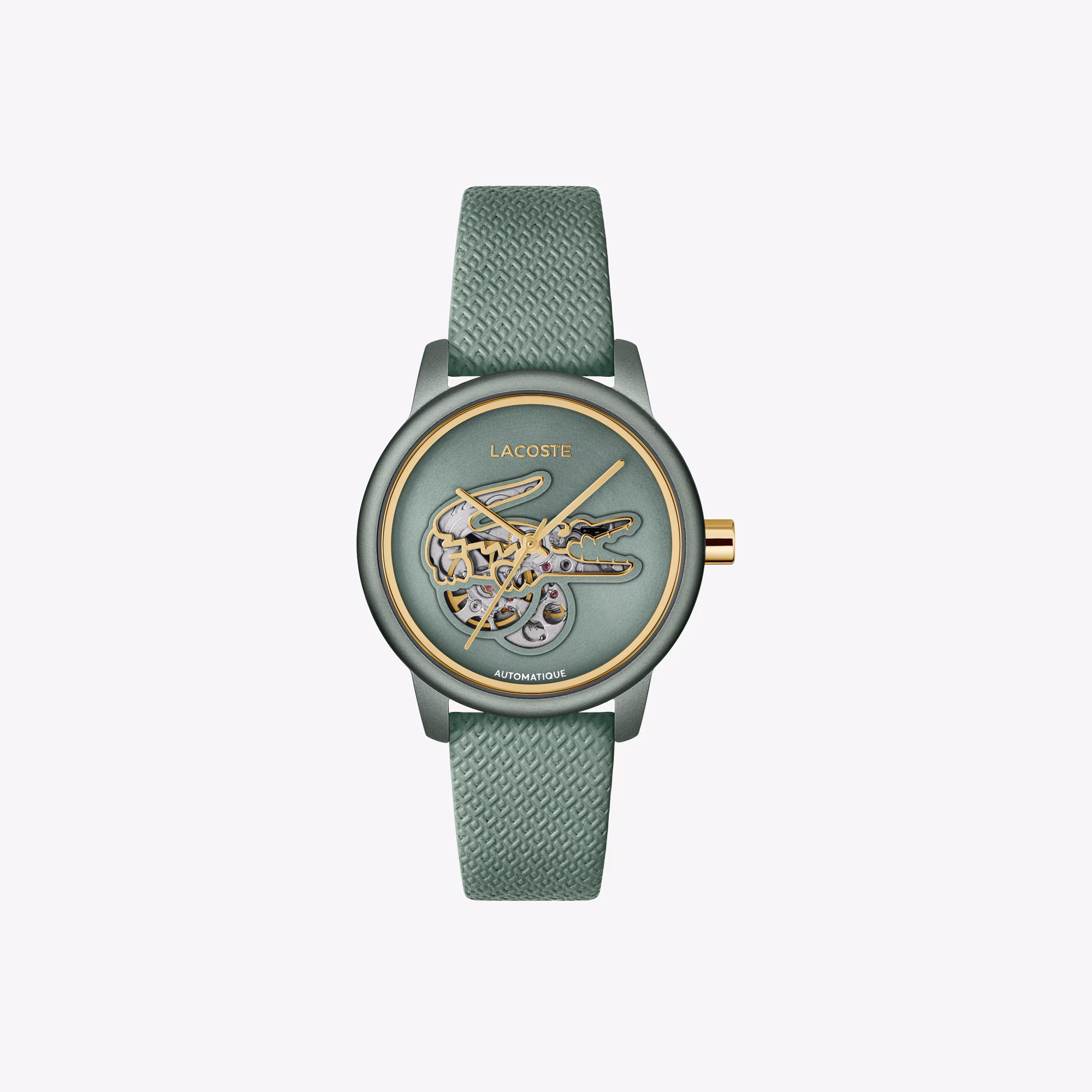 Lacoste.12.12 Auto Leather Automatic Watch