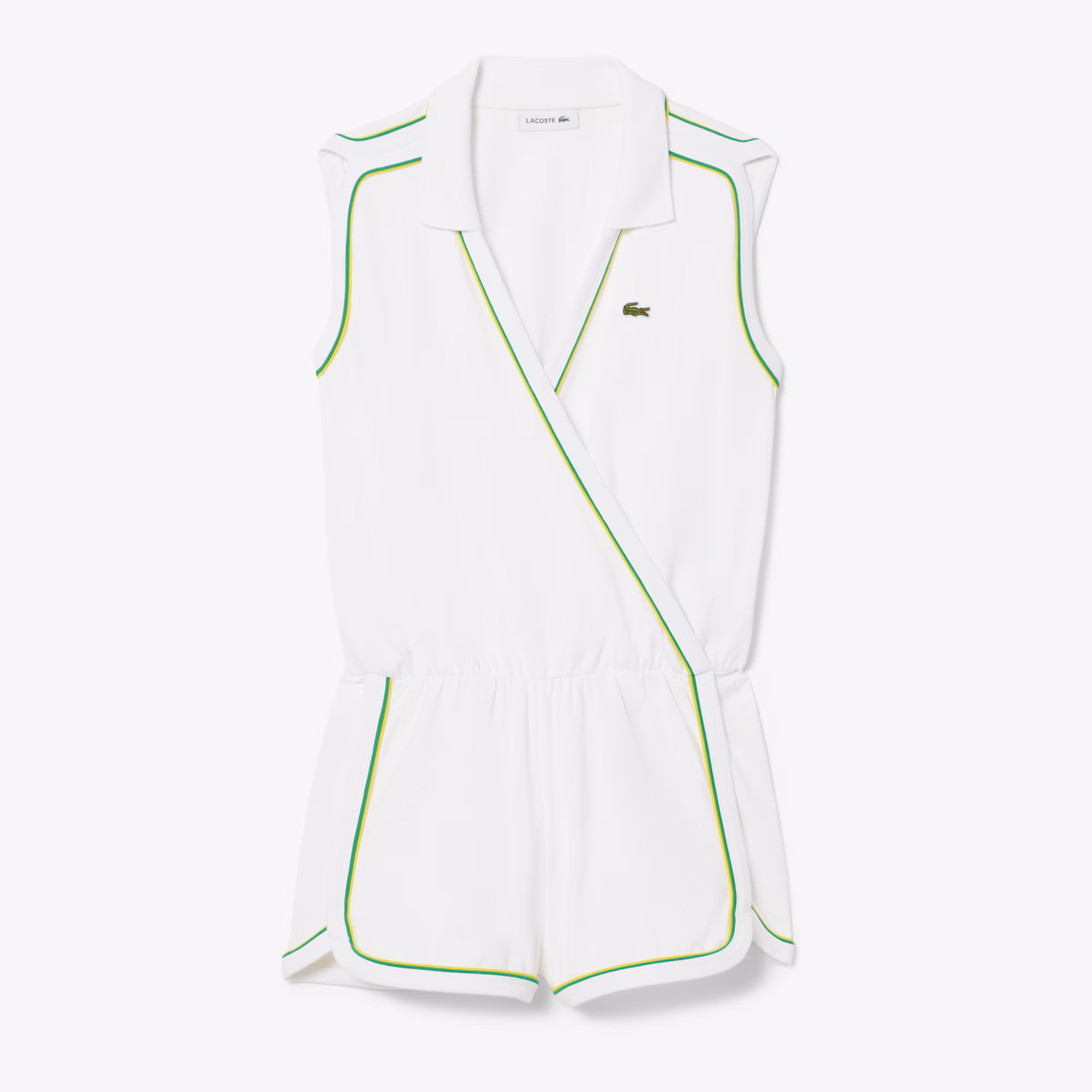 Women's Sleeveless Polo Romper