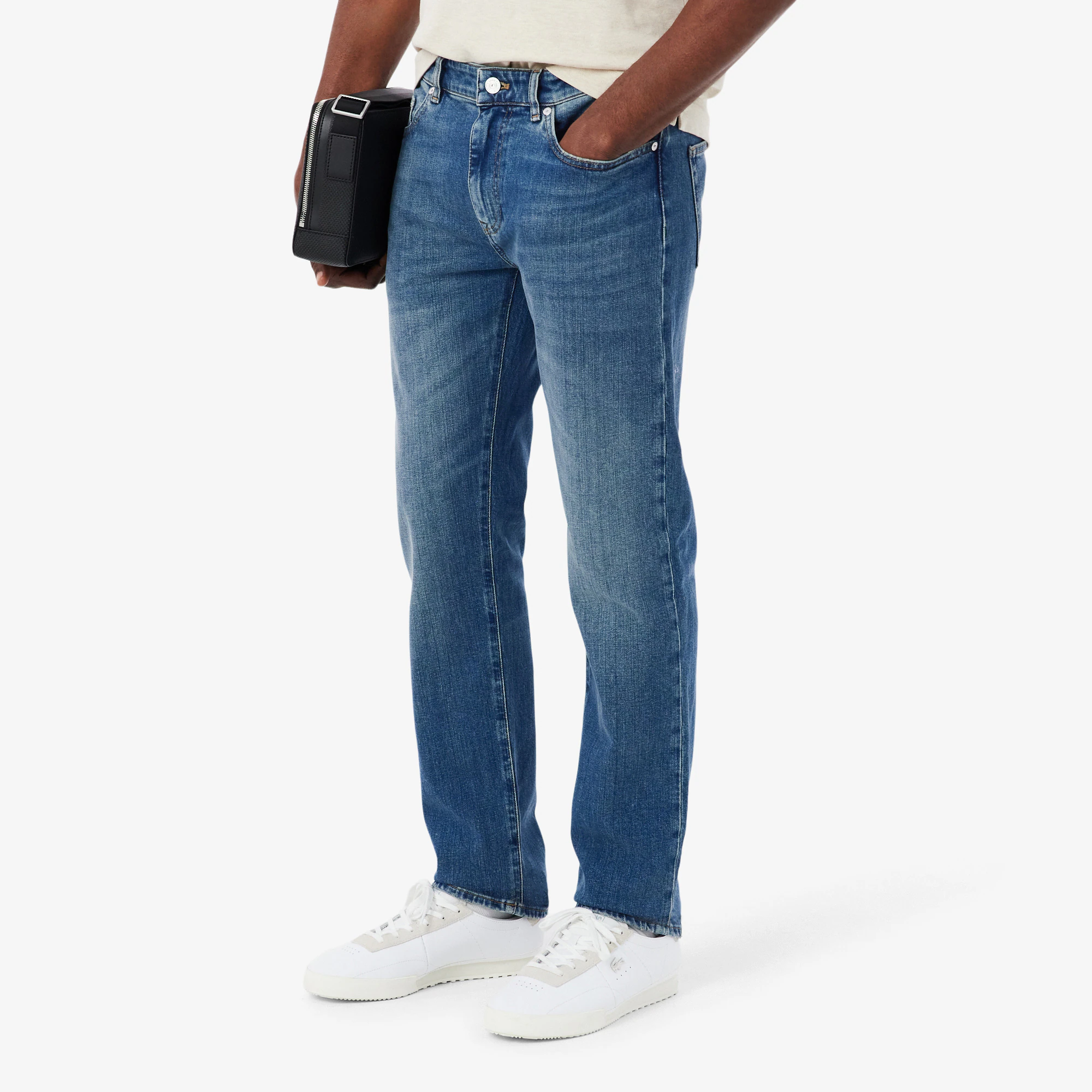 Men's 5-Pocket Slim Fit Indigo Jeans