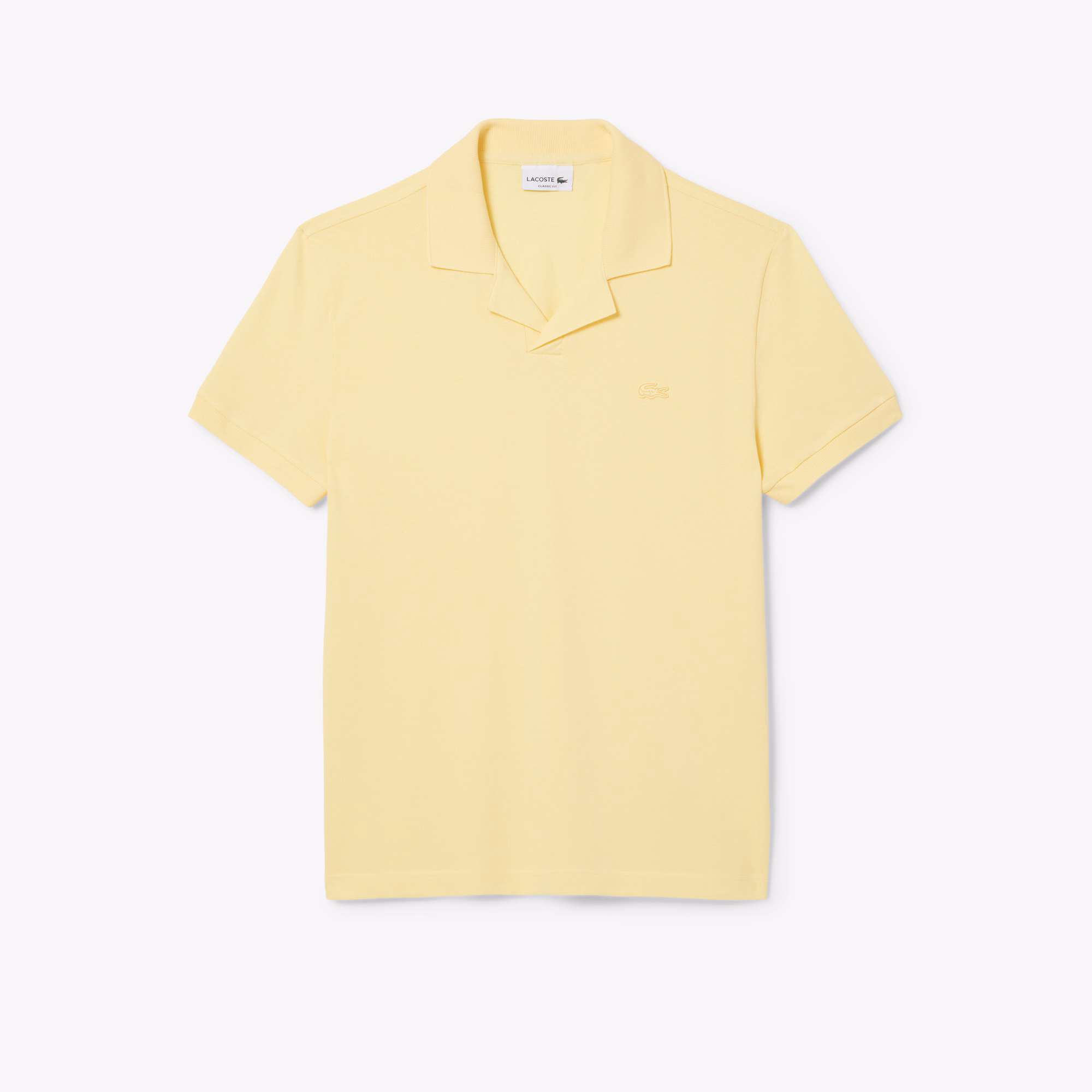 Men's Classic Fit Open Neck Paris Polo