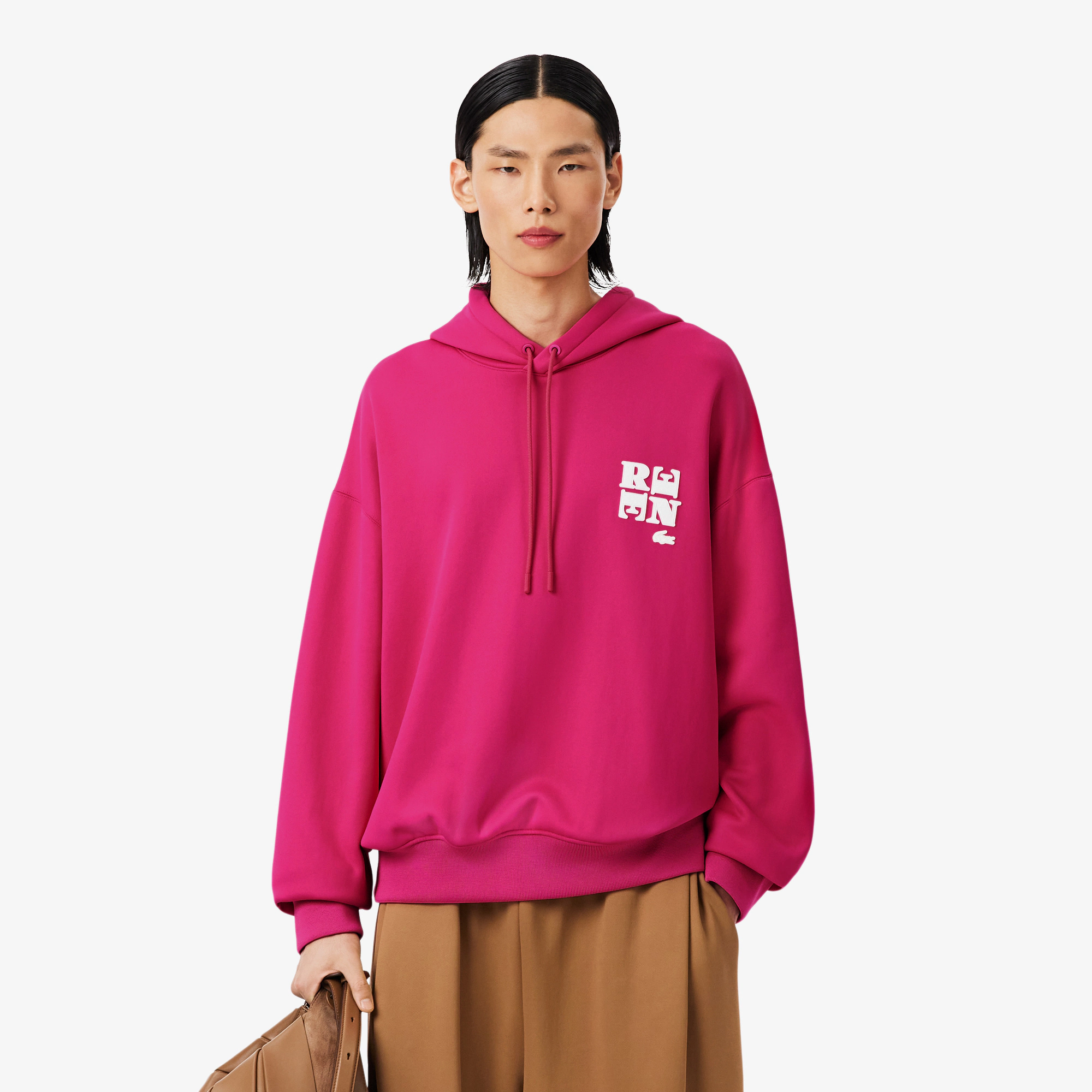 Runway Badge Accent Hoodie