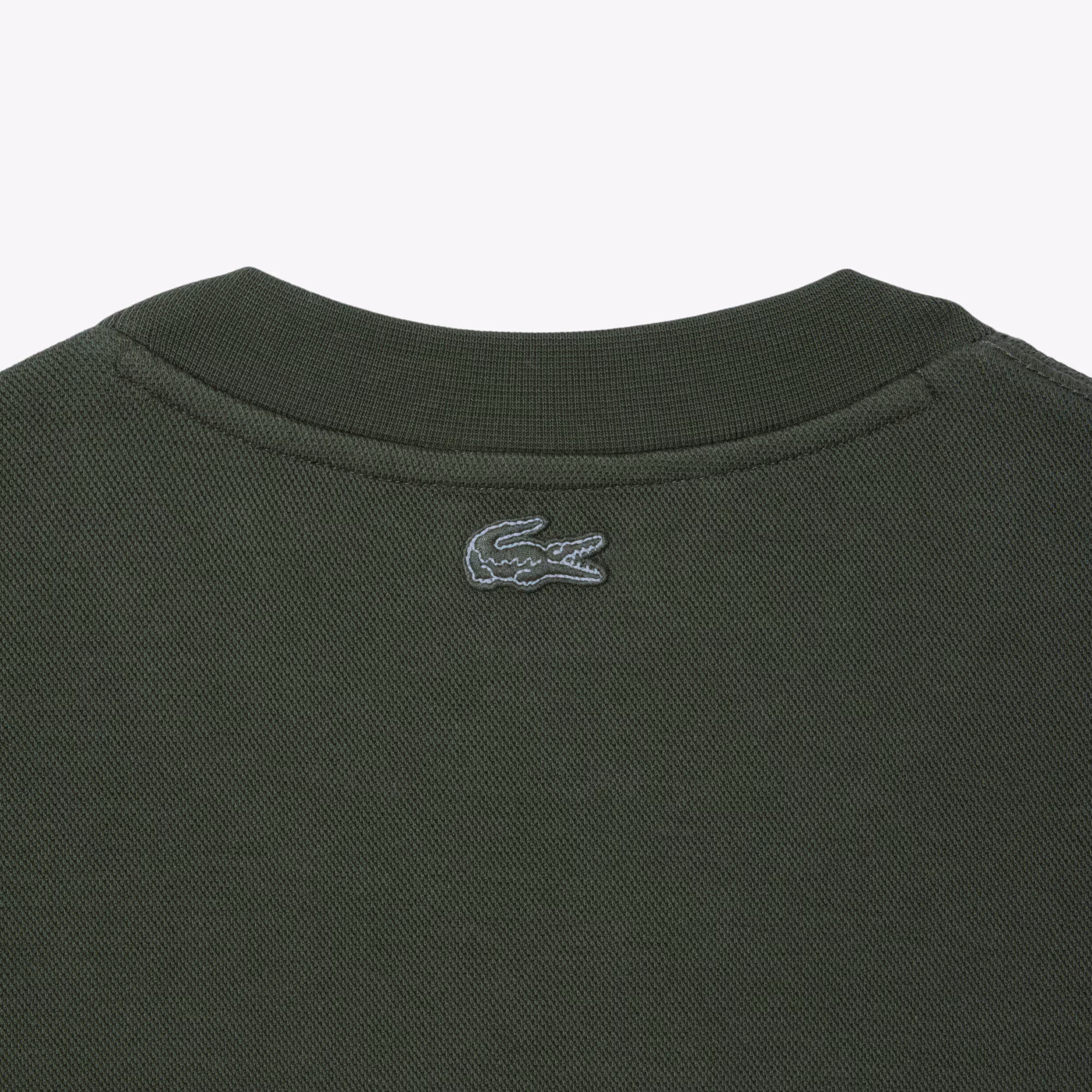 Men's Embossed Logo Piqué Sweatshirt