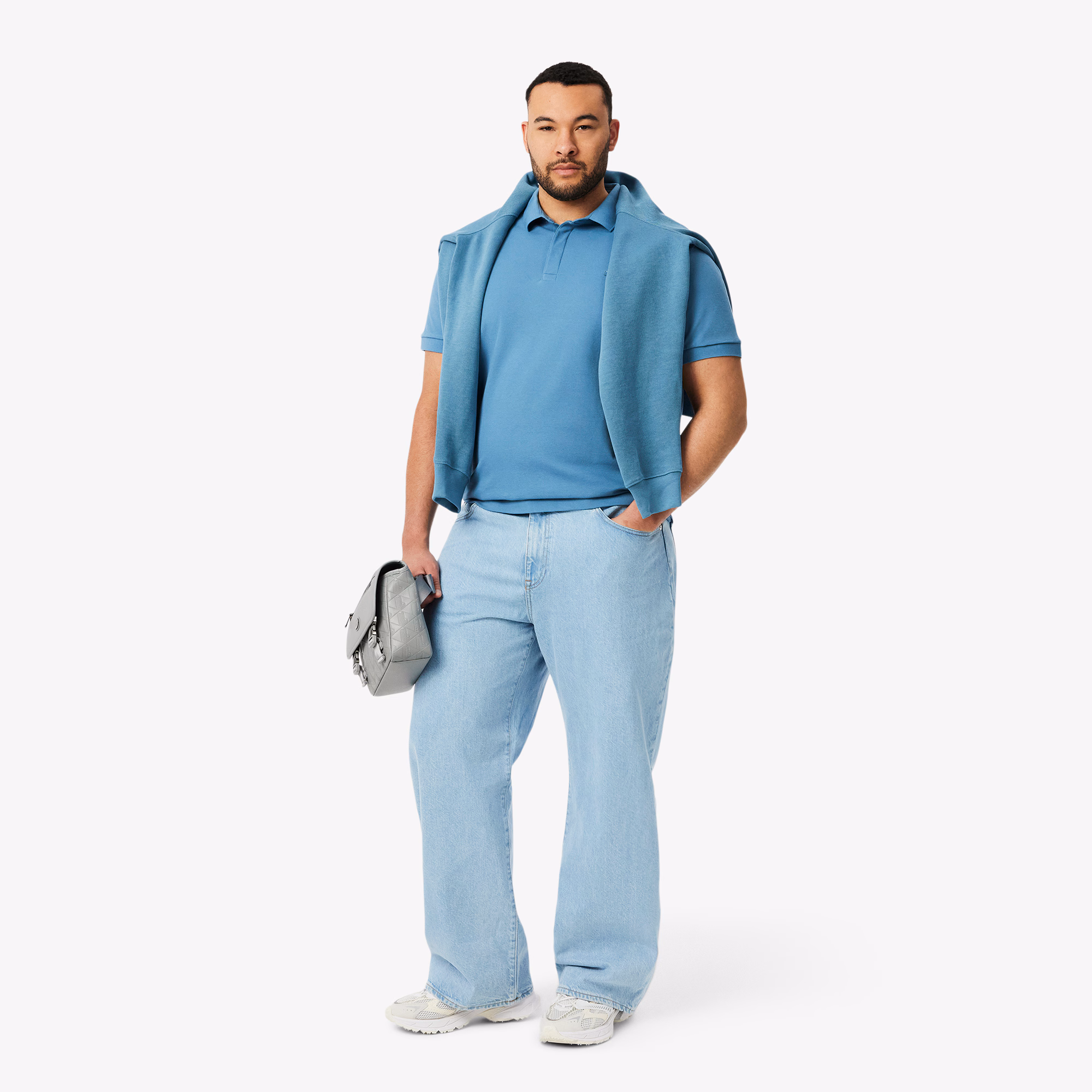 Men's Regular Fit Paris Stretch Piqué Polo