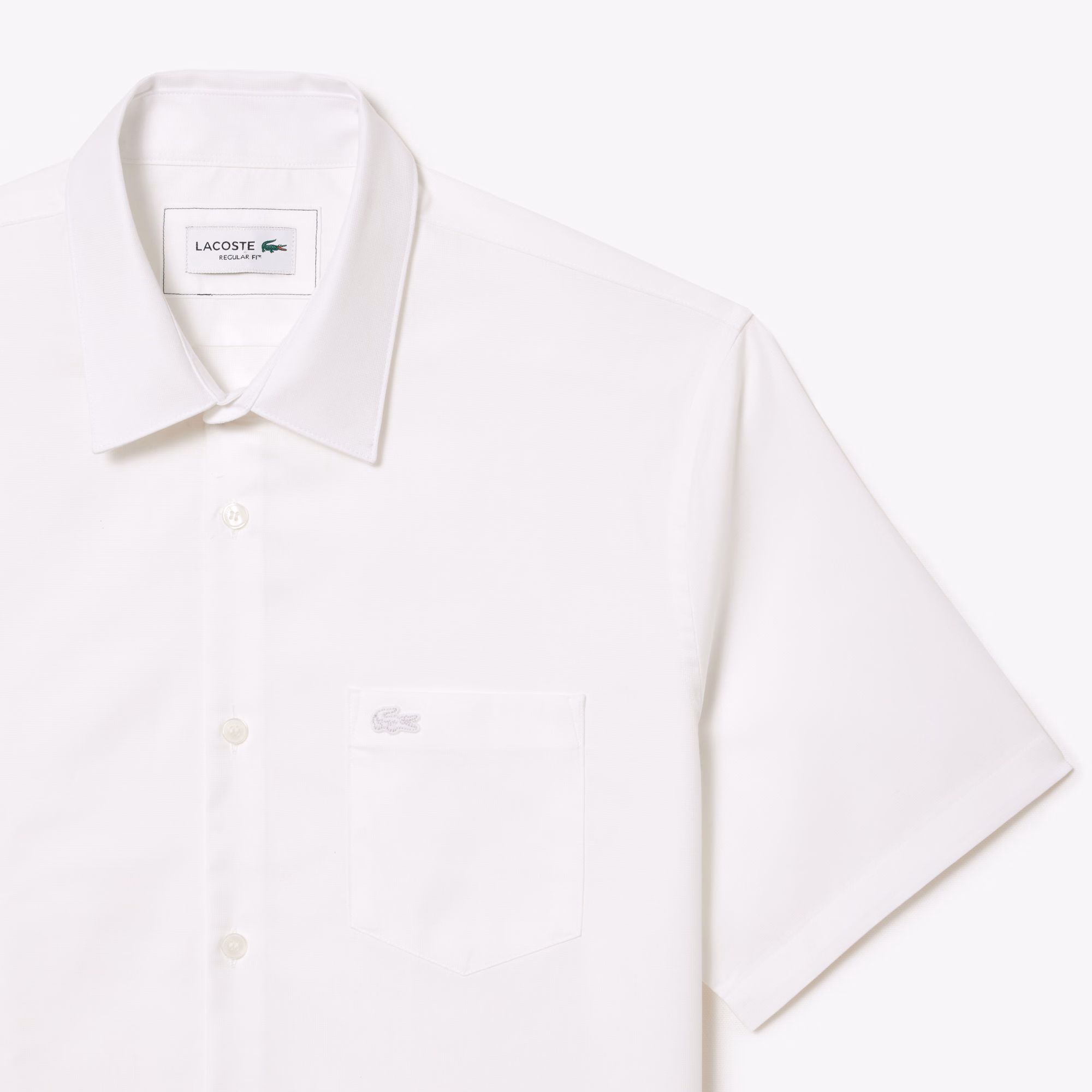 Men's Regular Fit Short Sleeve Cotton Shirt