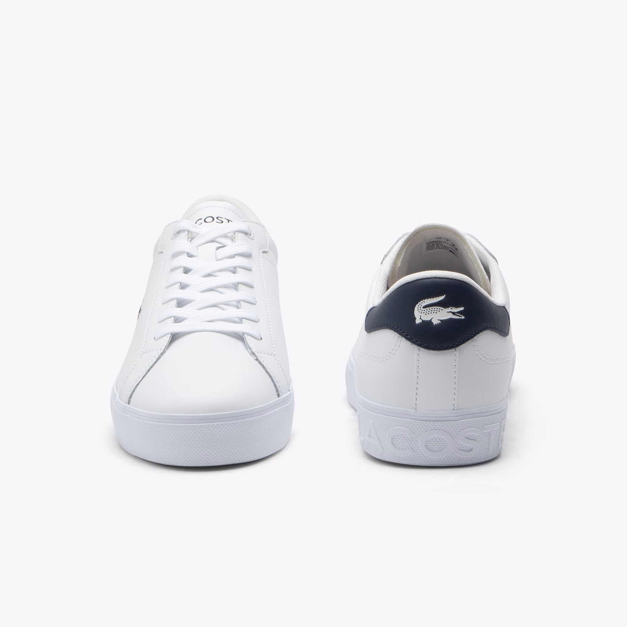 Men's Powercourt Graphic Leather Sneakers