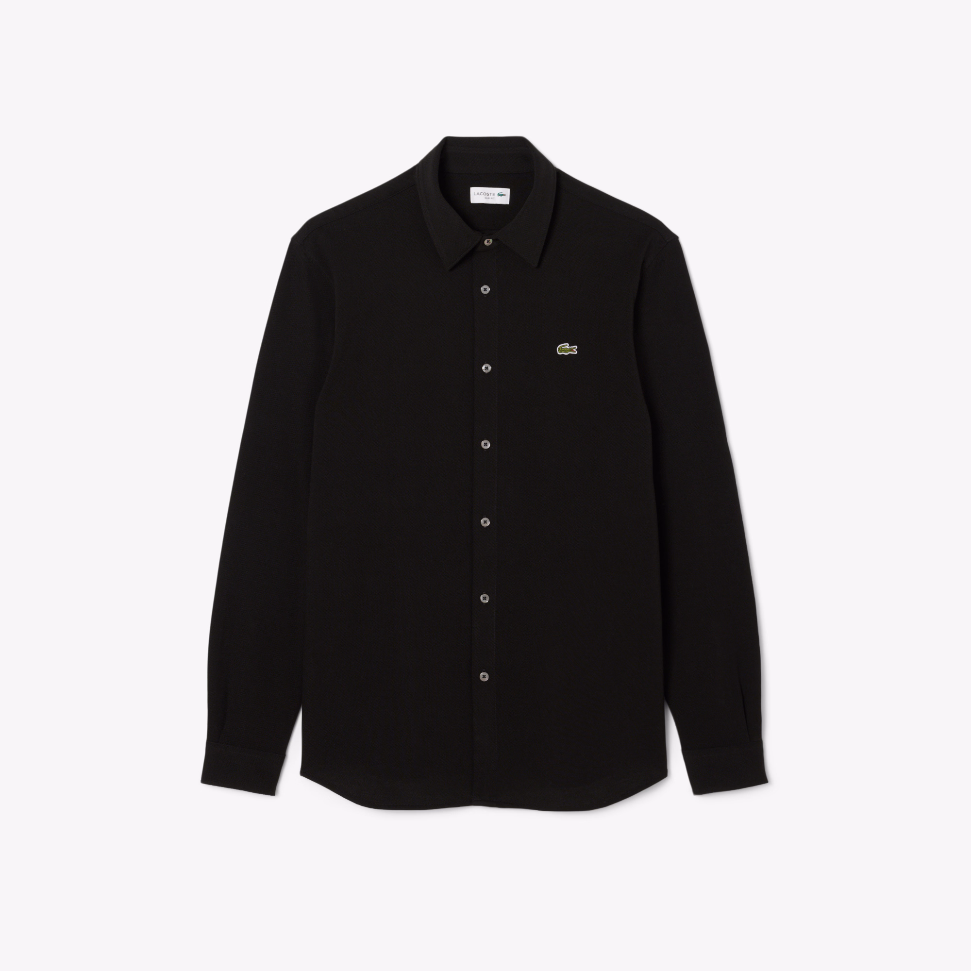 Men's Slim Fit Cotton Piqué Shirt