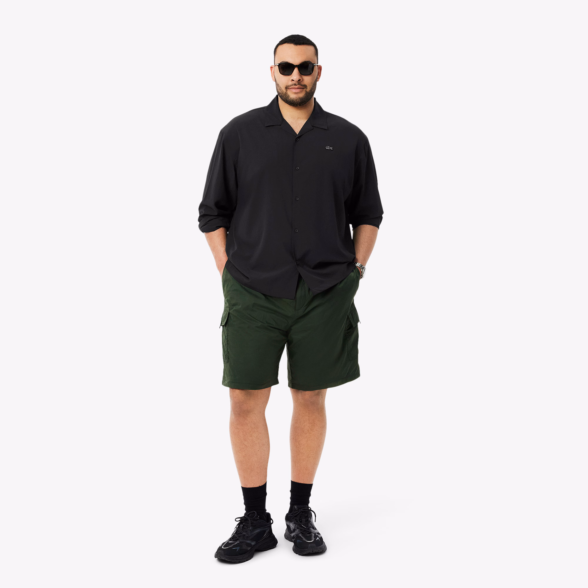 Men's Lightweight Relaxed Fit Perforated Shirt