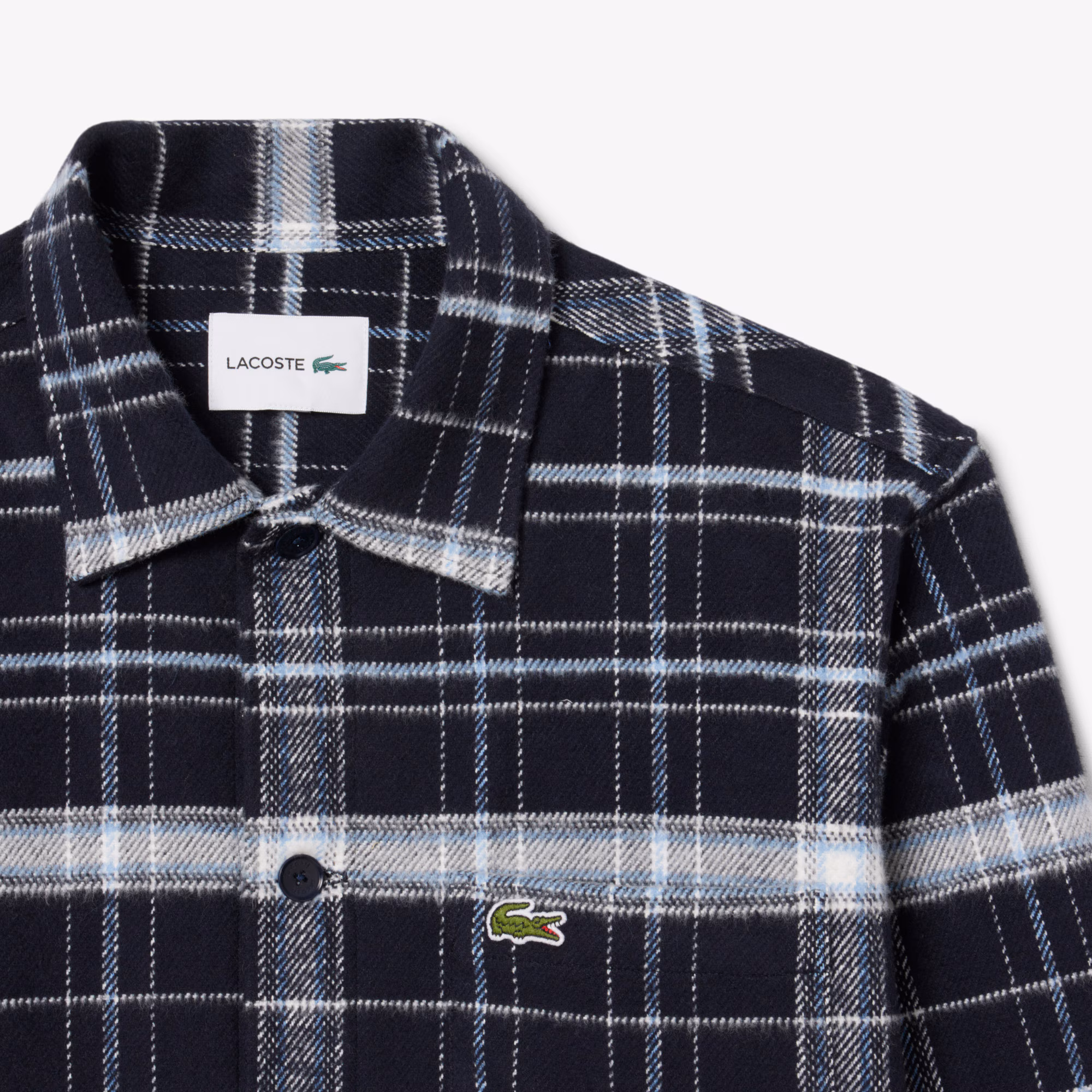 Men's Cotton Plaid Overshirt