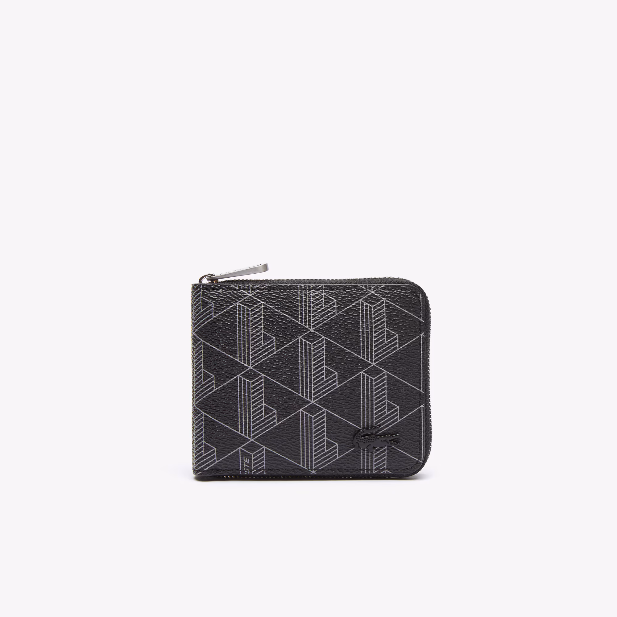 Monogram Zip Billfold