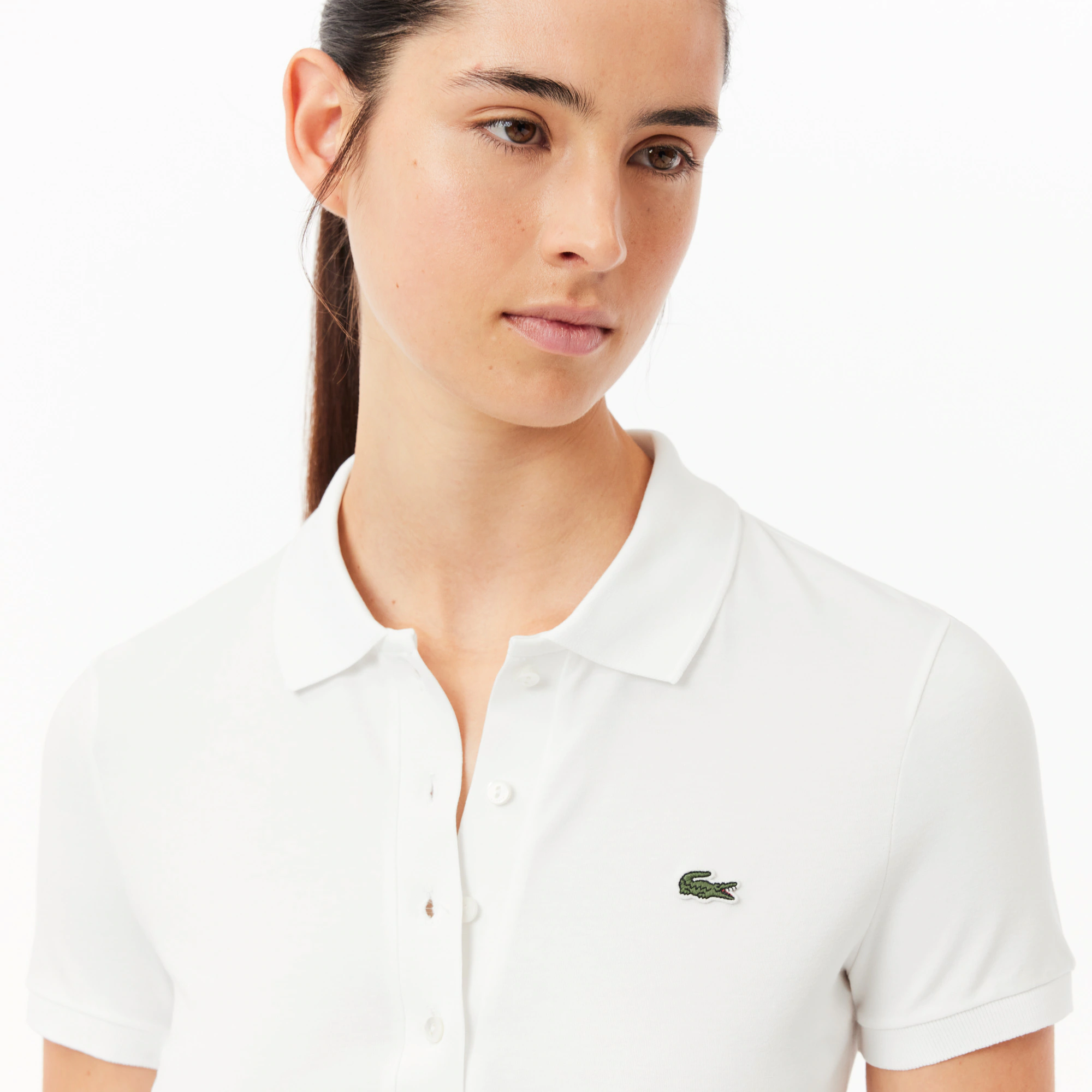 Women's Slim Fit L.12.D Stretch Cotton Polo