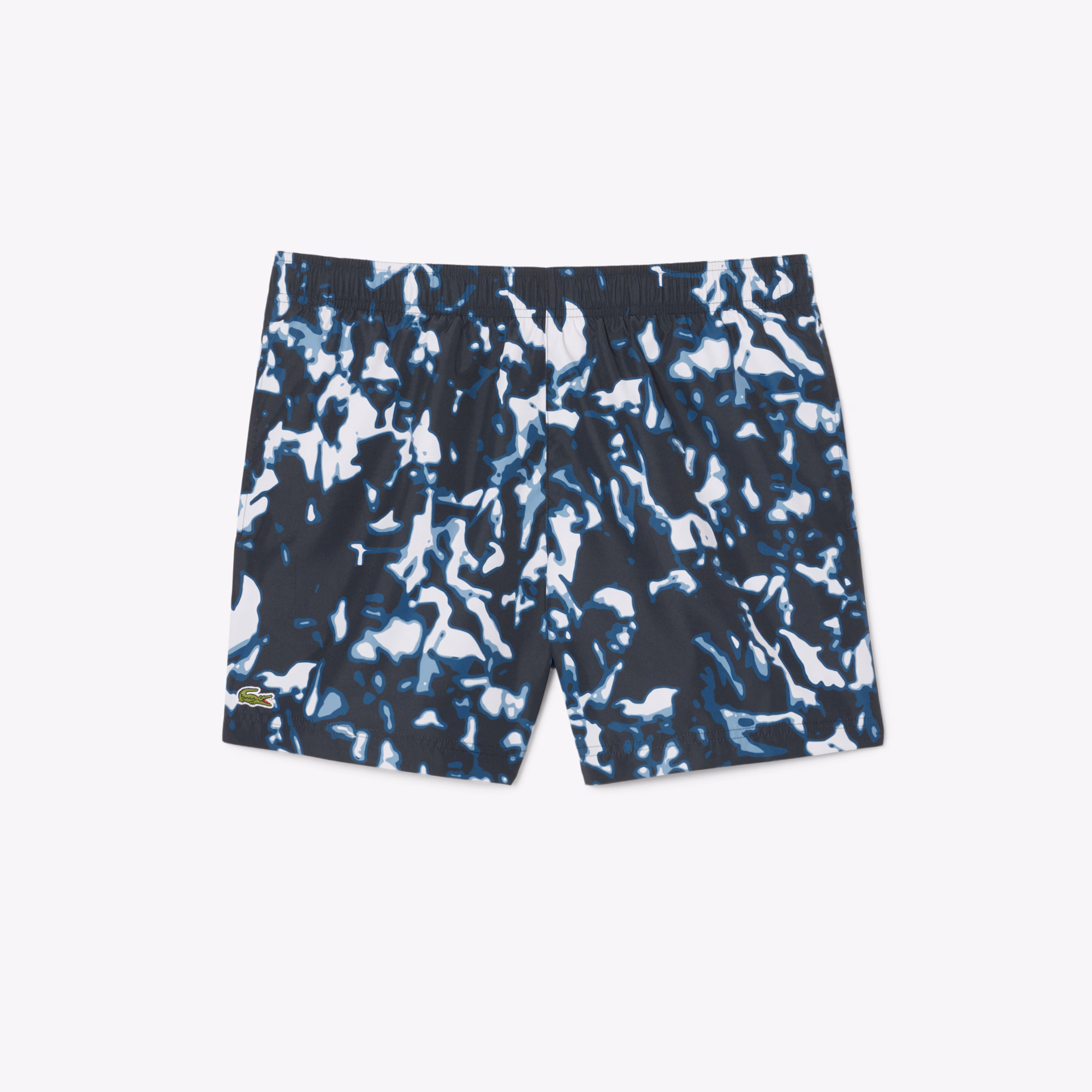 Men's Short Printed Swim Trunks