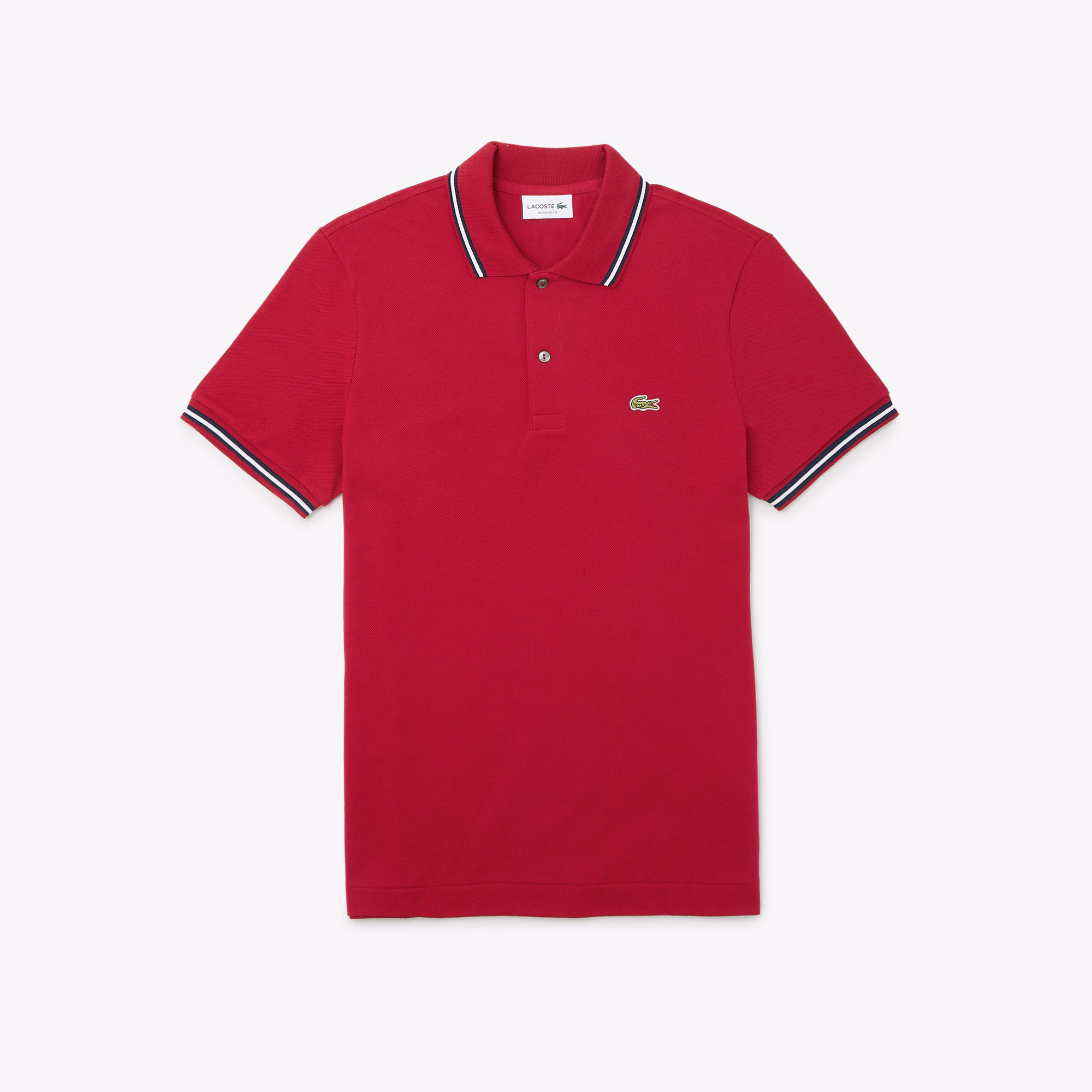 Men's Regular Fit Trim Accent L.12.12 Polo