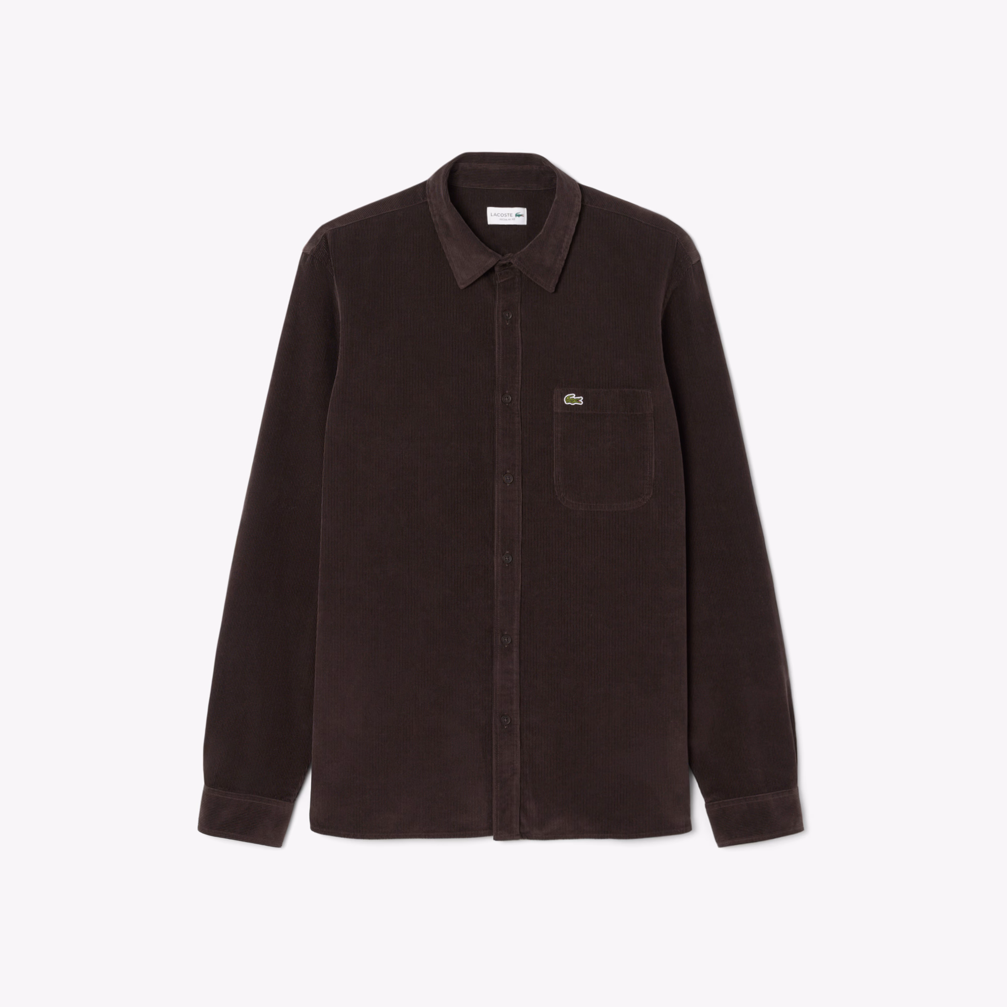 Men's Regular Fit Velour Shirt