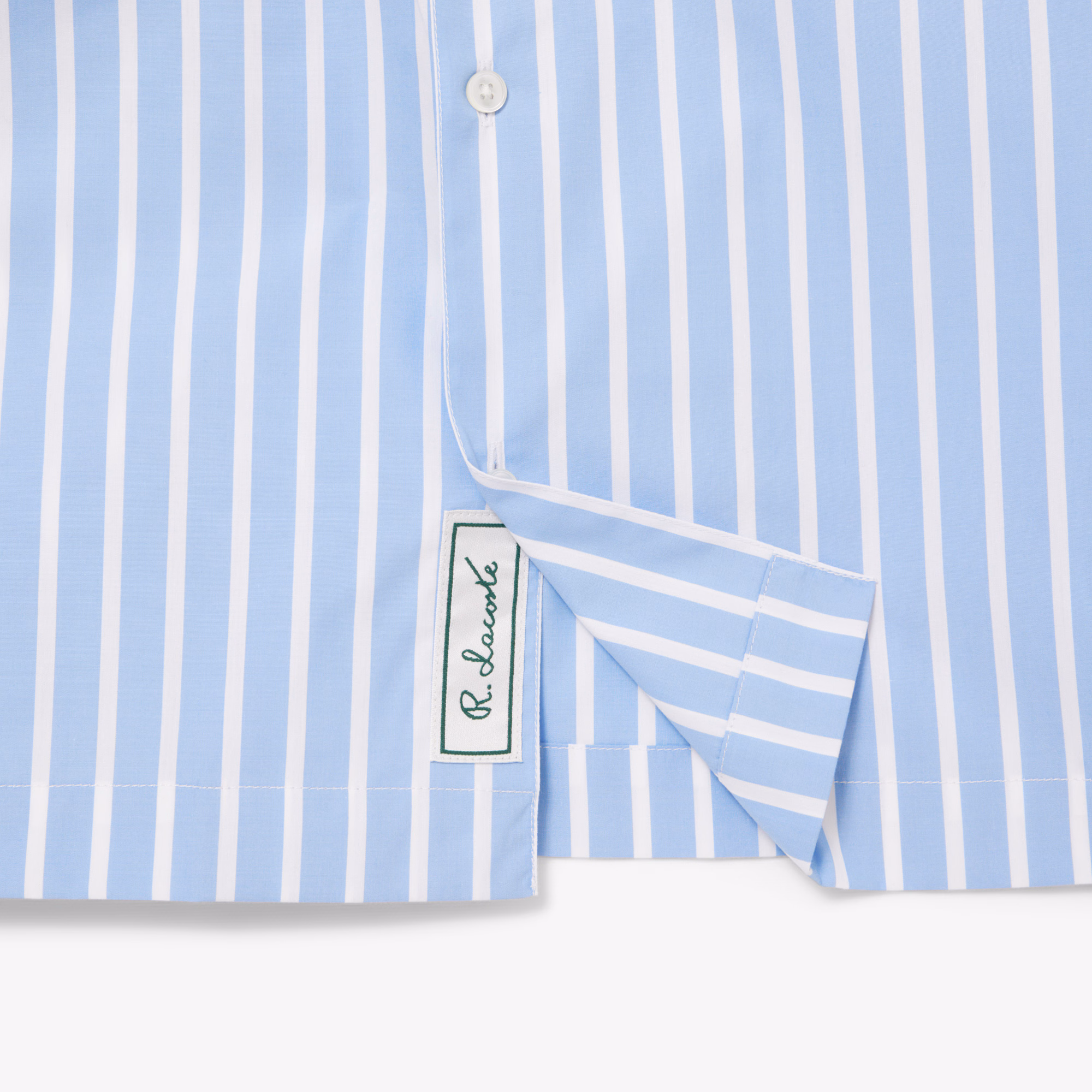 Men's Relaxed Fit Striped Short Sleeve Shirt