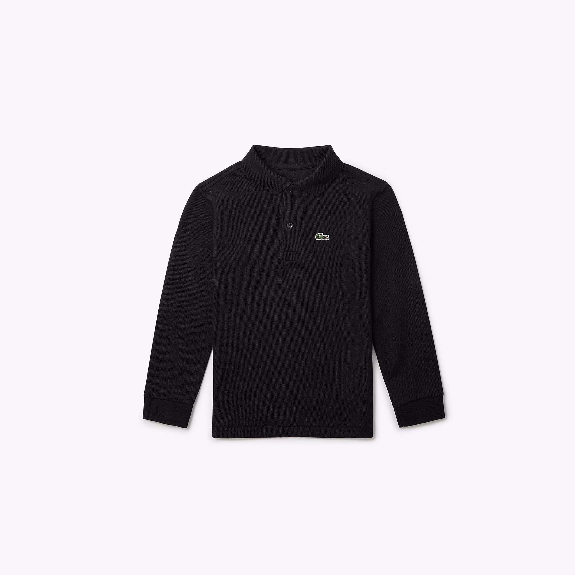 Boys' Long Sleeve Piqué Polo