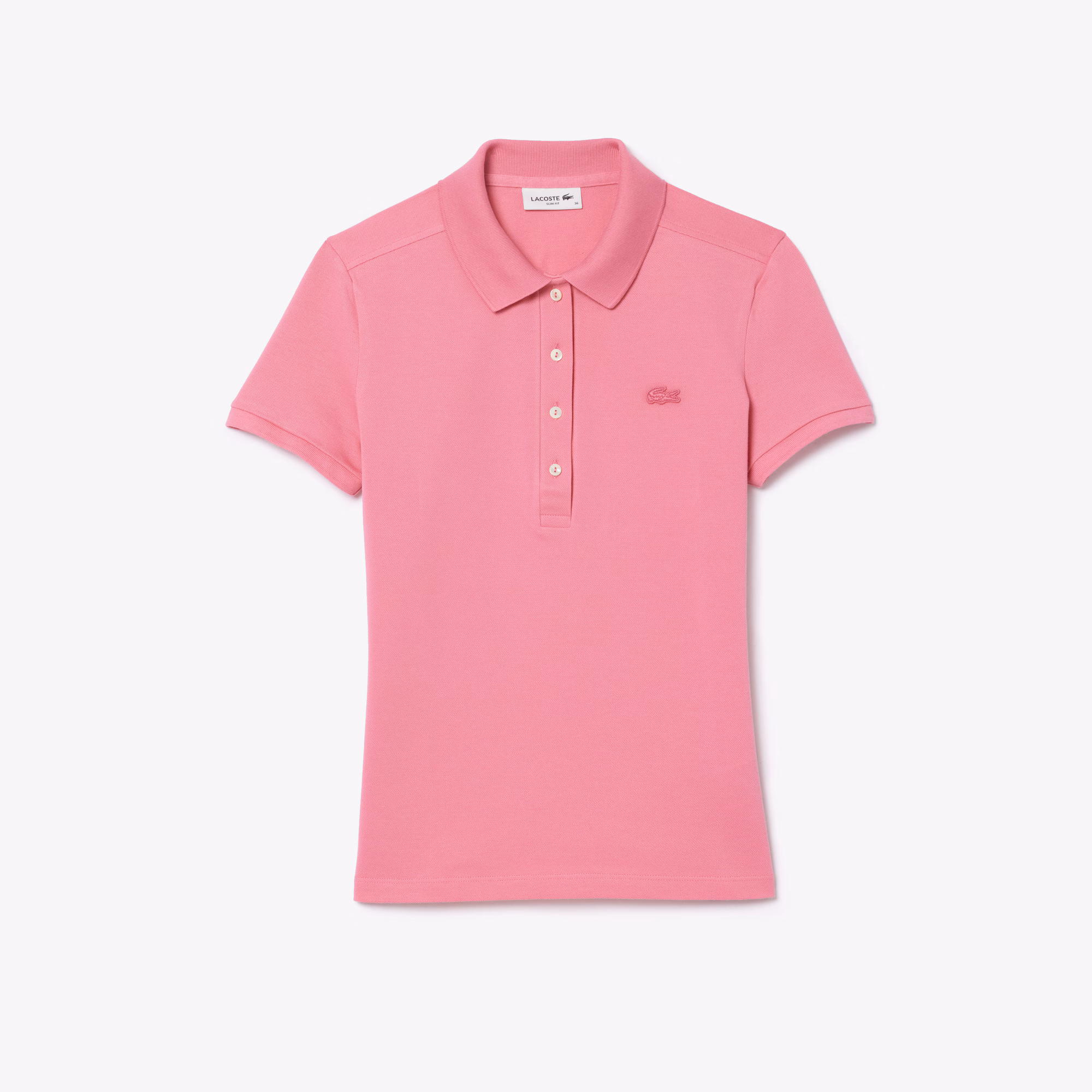 Women's L.12.D Slim Fit Stretch Mini Piqué Polo