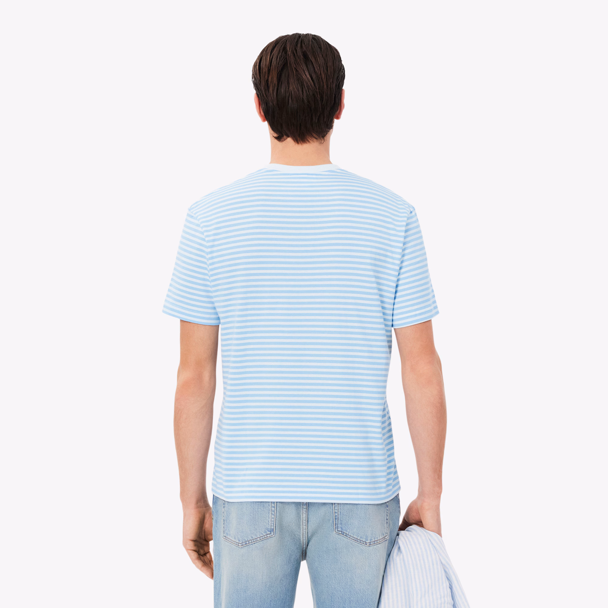 Men's Striped Heavy Cotton T-Shirt