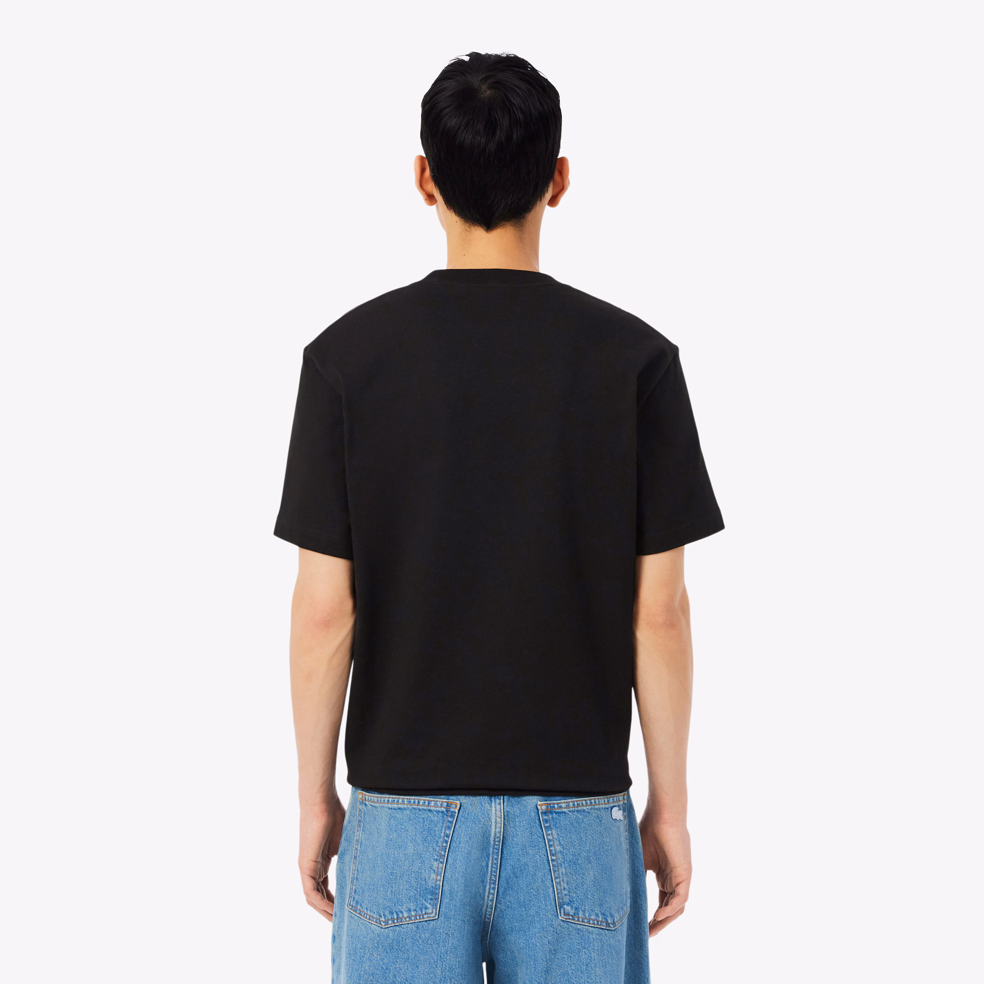 Men's Heavy Jersey Embroidered Signature T-Shirt