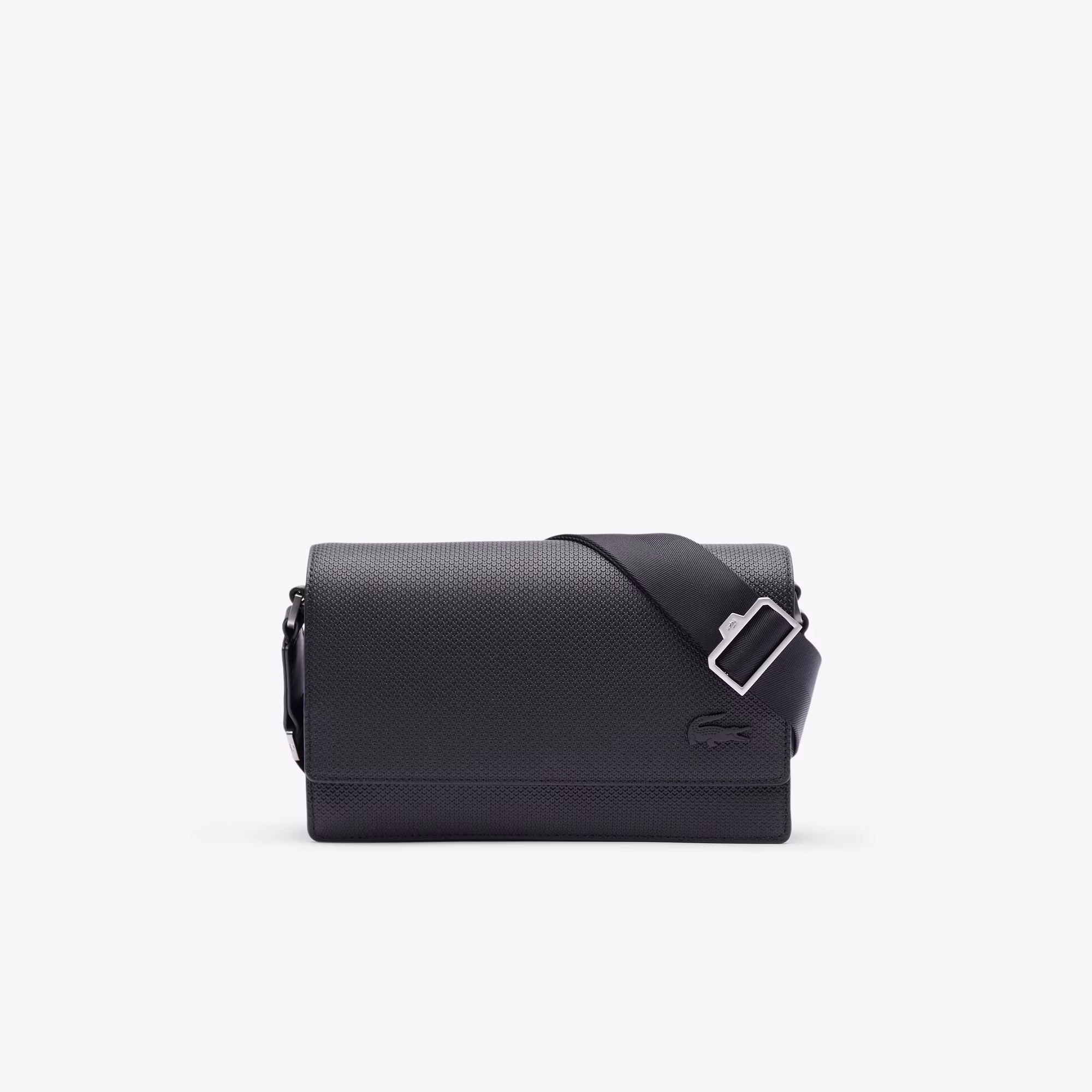 Chantaco Leather Flap Close Reporter Bag