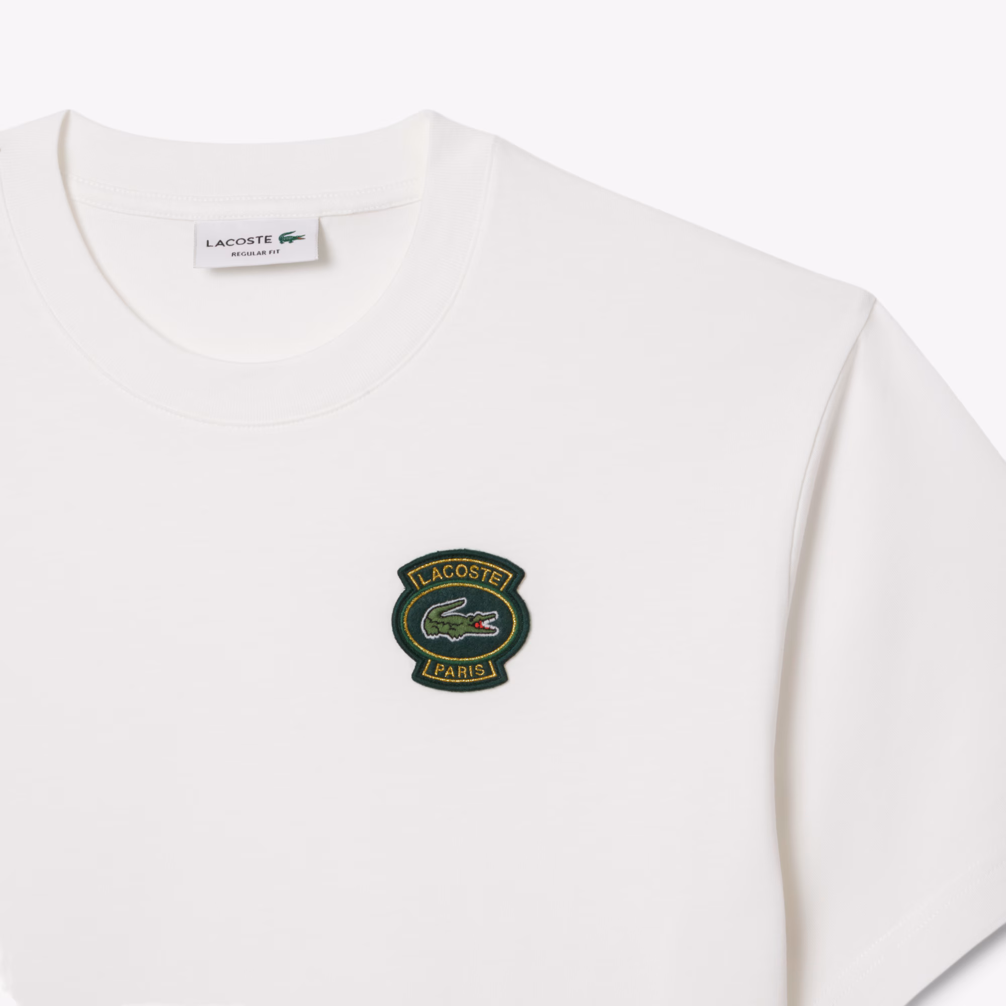 Men's Cotton Badge T-Shirt