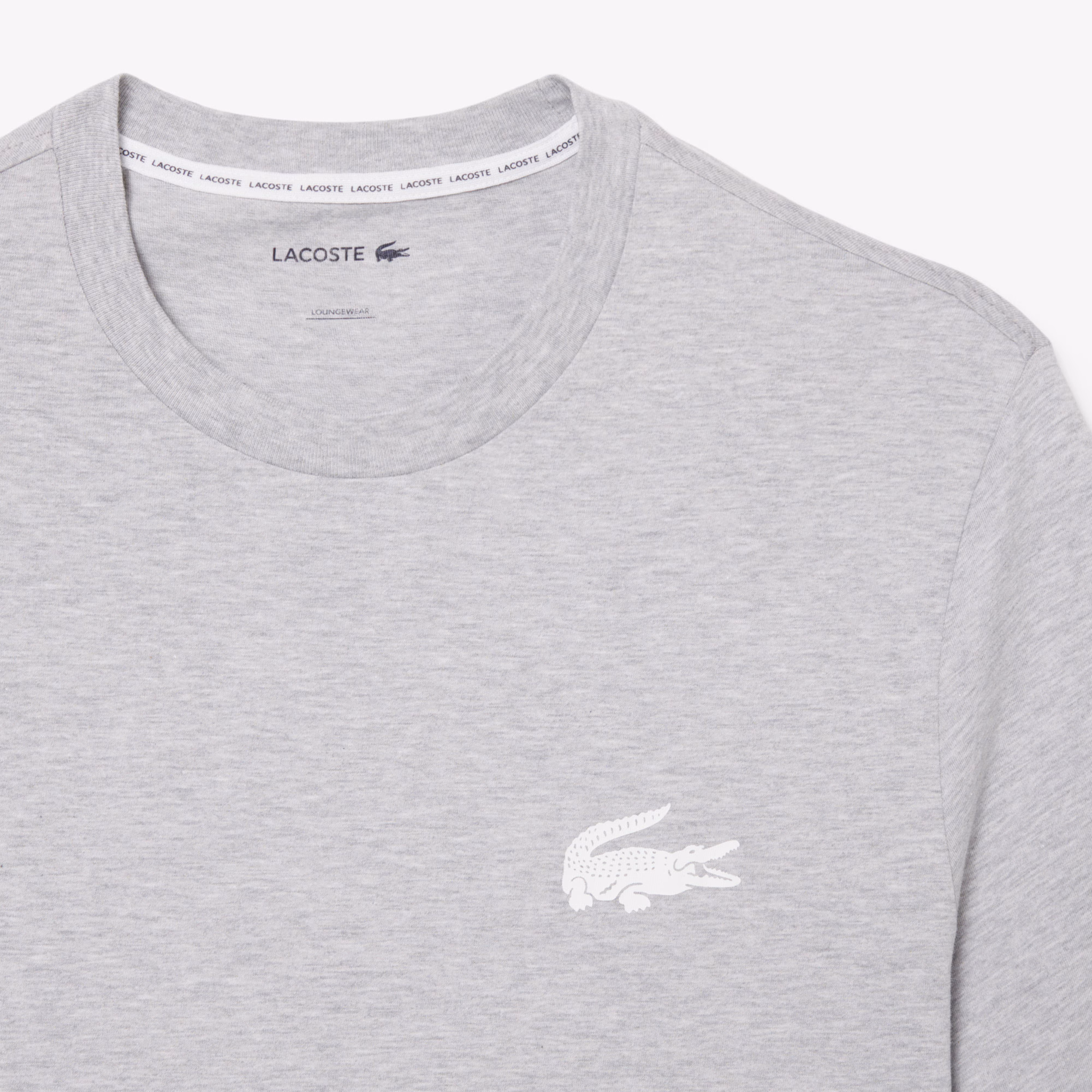 Men's Crocodile Print Cotton Undershirt