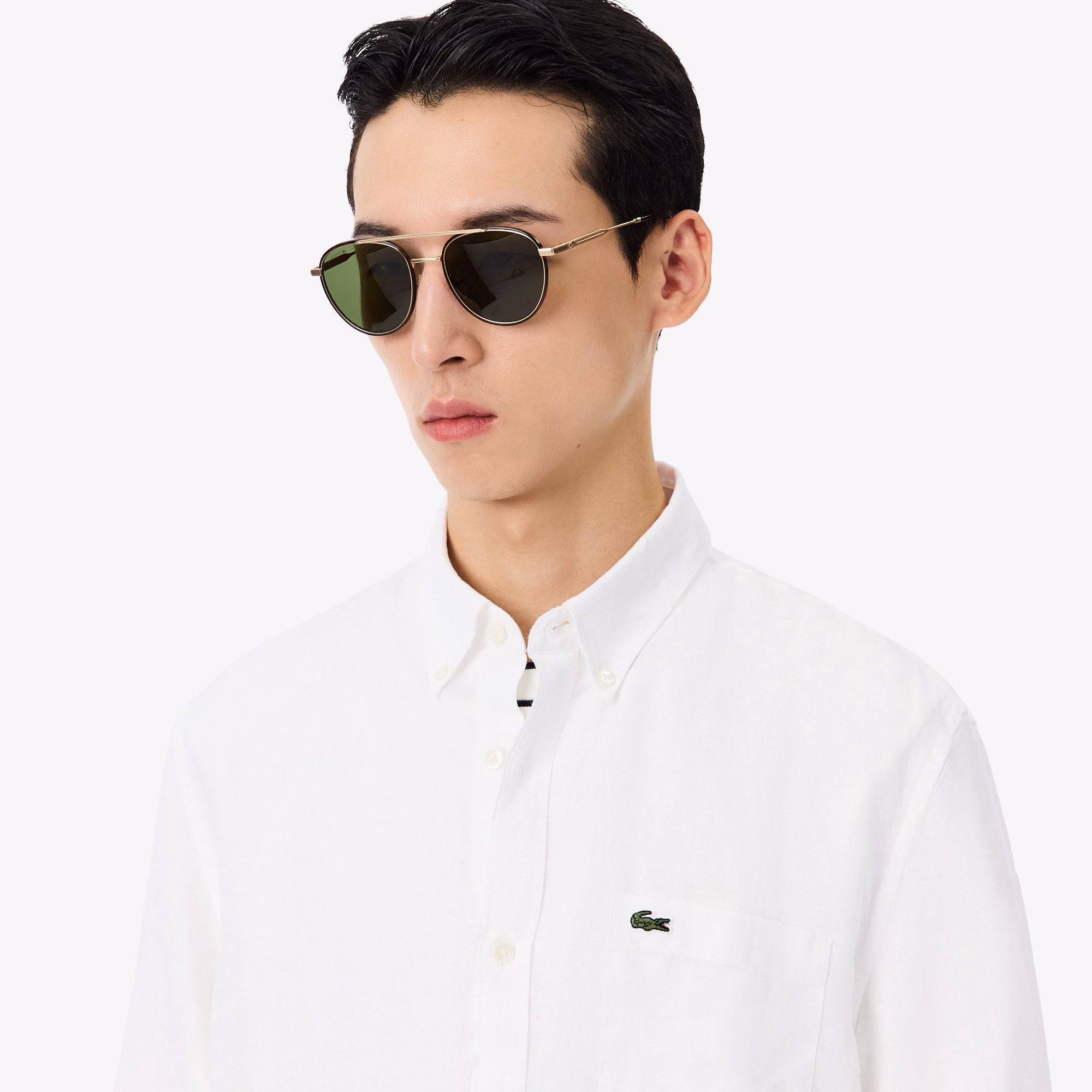 Men's Regular Fit Linen Shirt