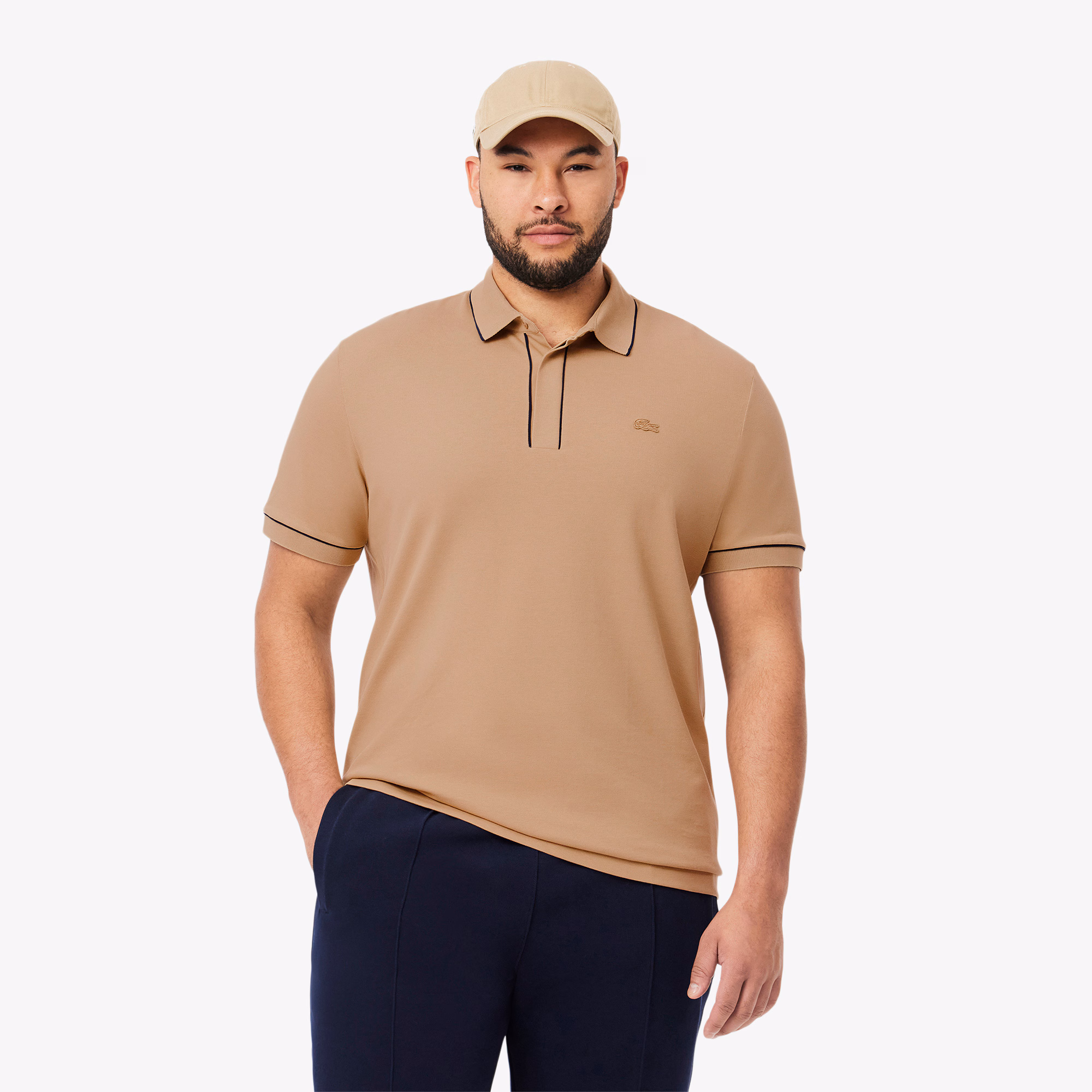 Men's Regular Fit Paris Stretch Piqué Polo