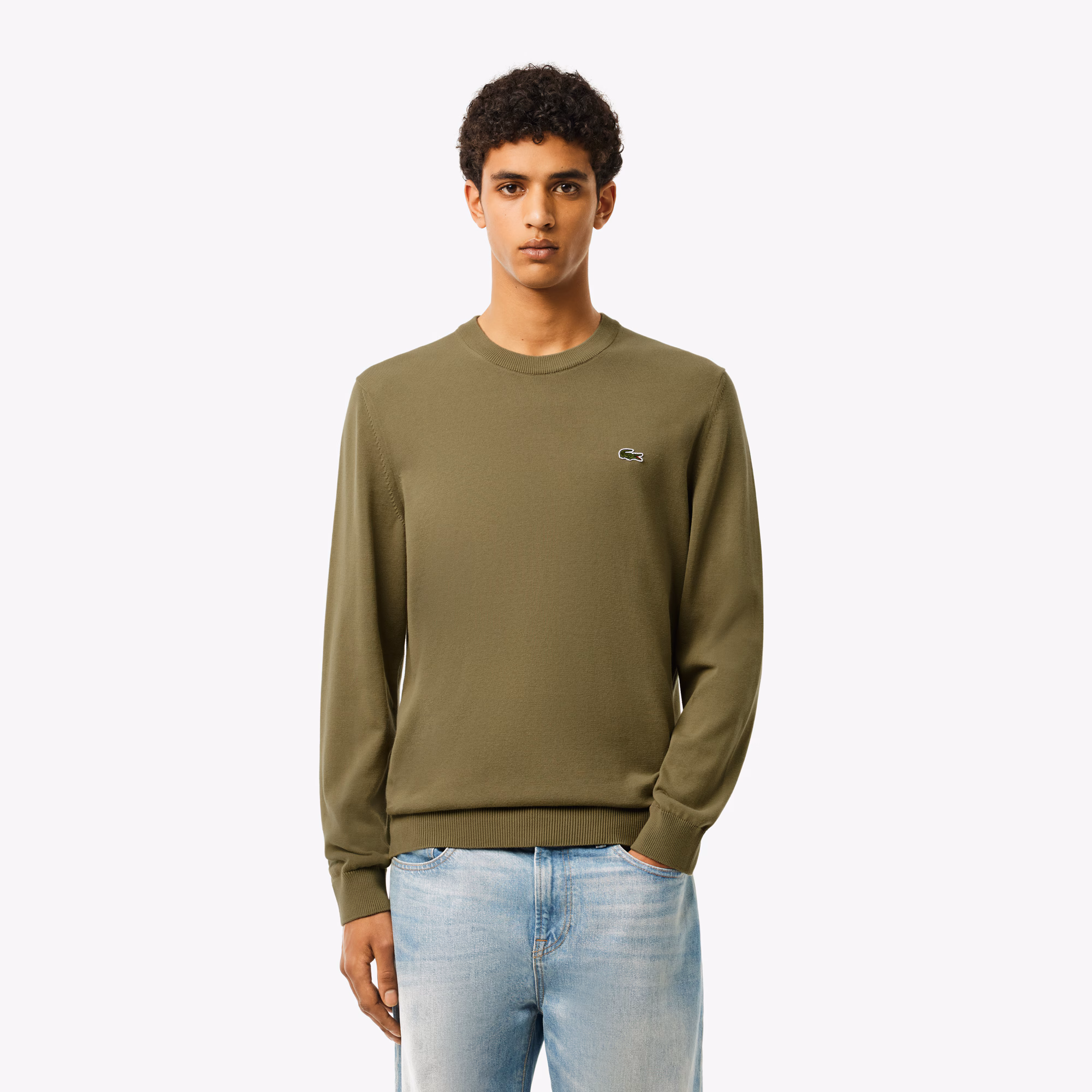 Men's Crew Neck Cotton Sweater