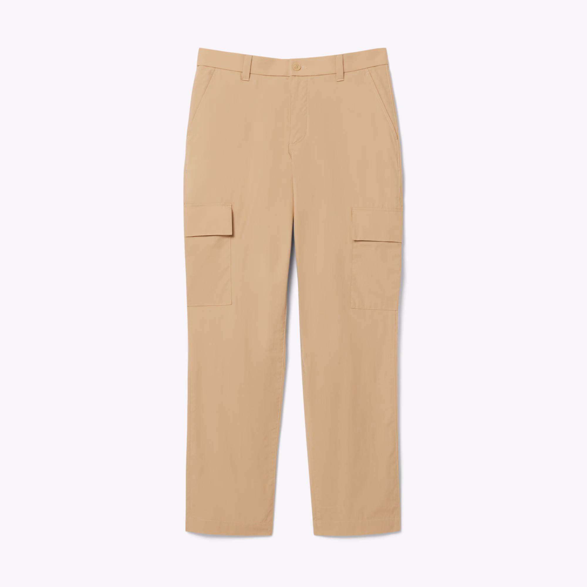 Men's Regular Fit Lightweight Cotton Cargo Pants