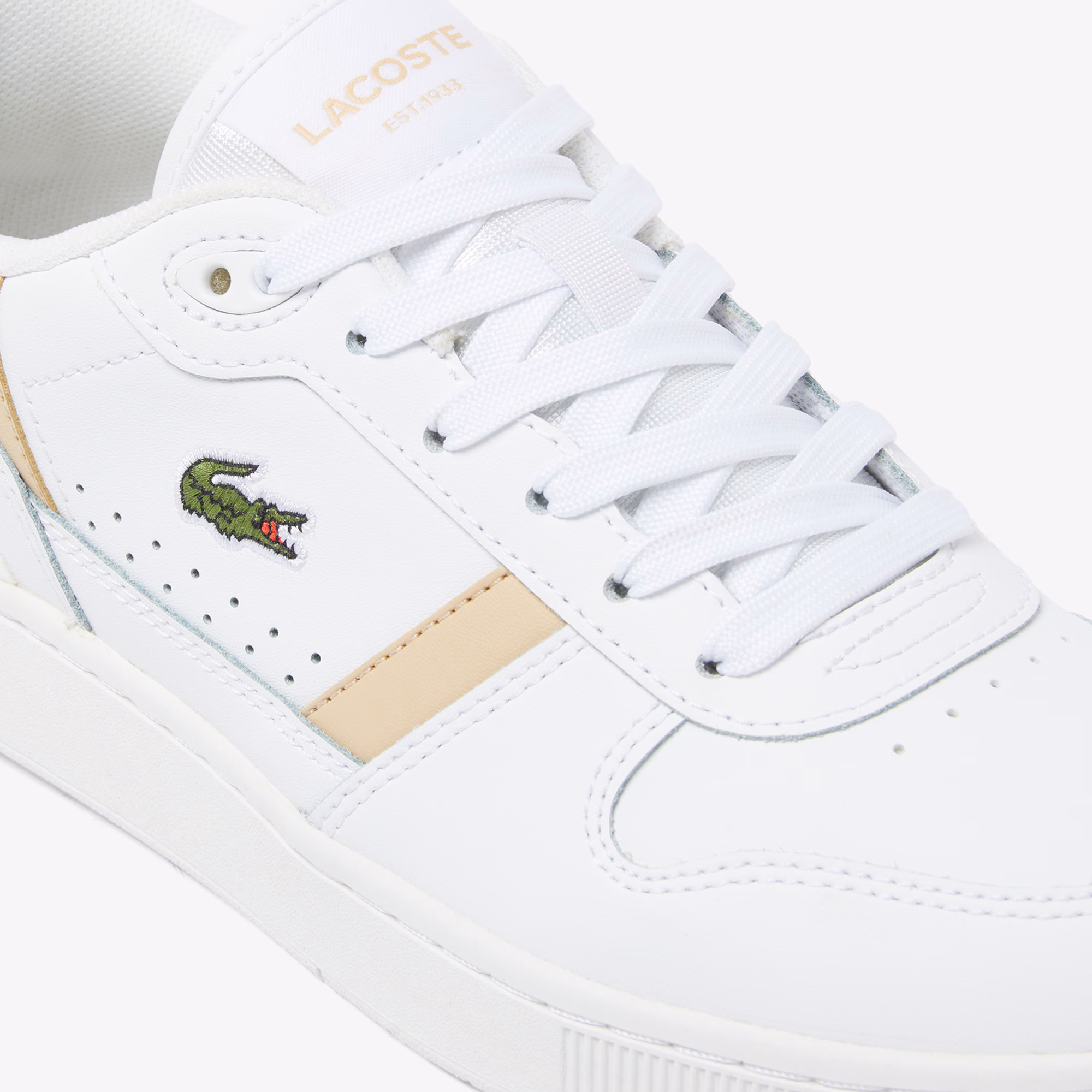 Women's T-Clip Set Leather Sneakers