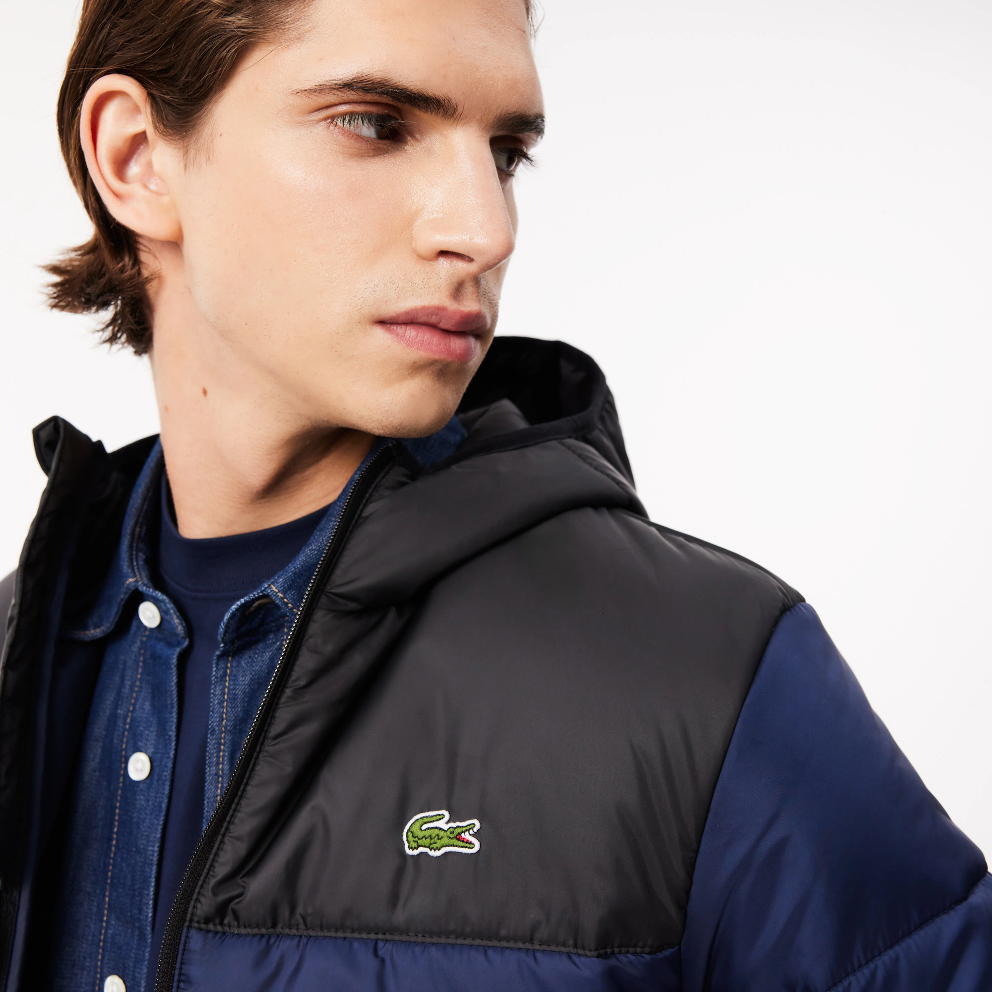 Men's Water-Repellent Quilted Puffer Jacket