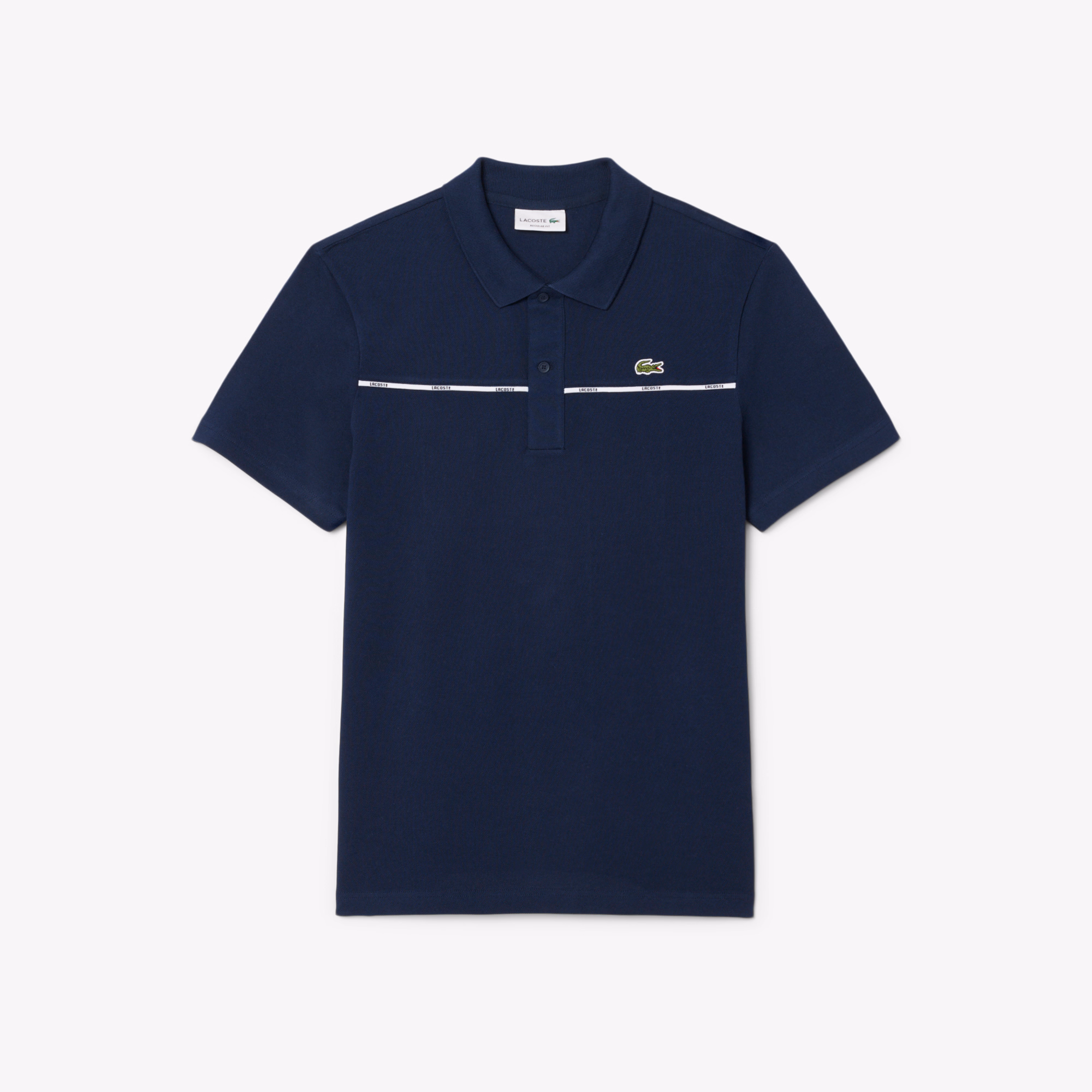 Men's Regular Fit Logo Trim L.12.12 Polo