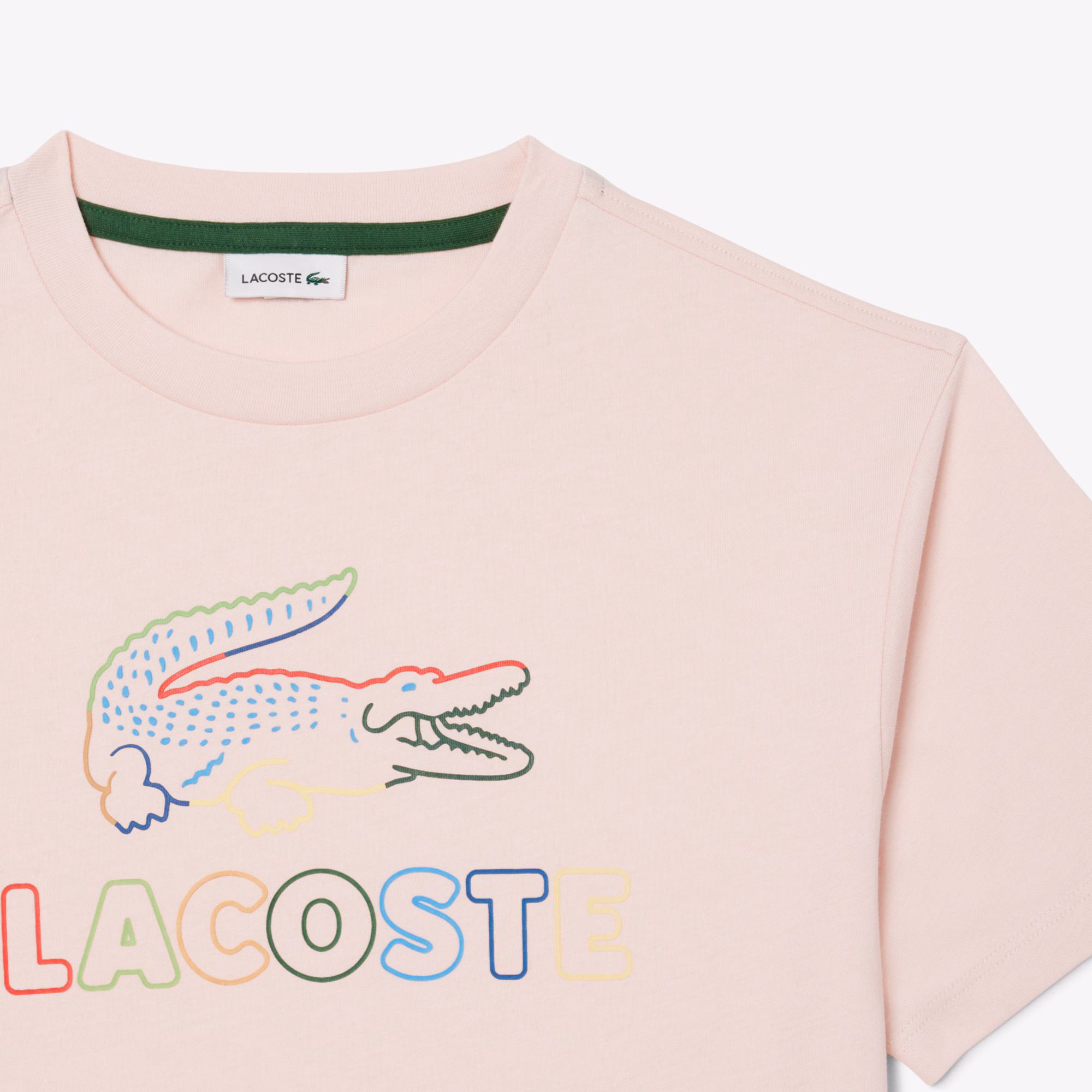 Girls' Oversized Print Cotton T-Shirt