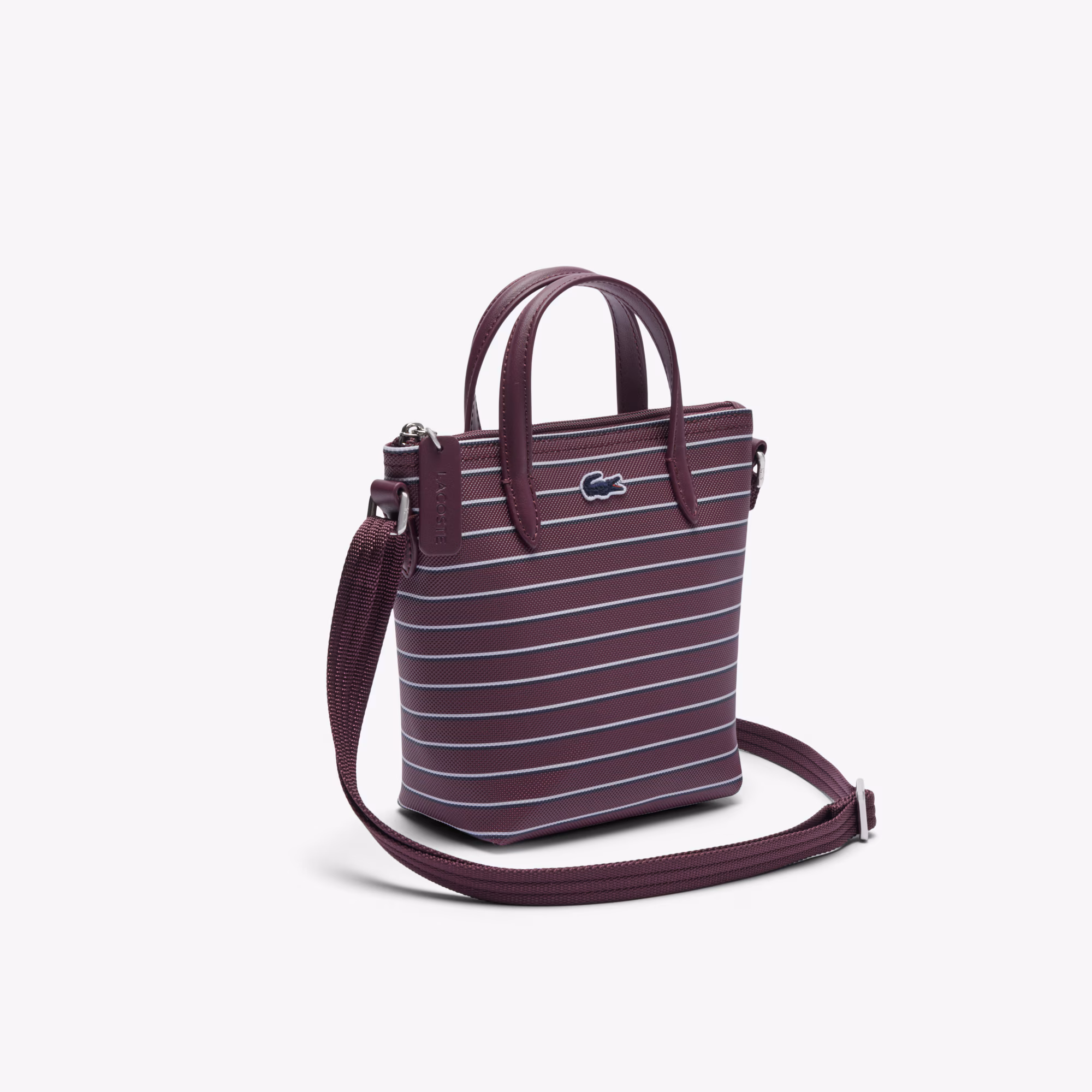 Mini Striped L.12.12 Concept Tote