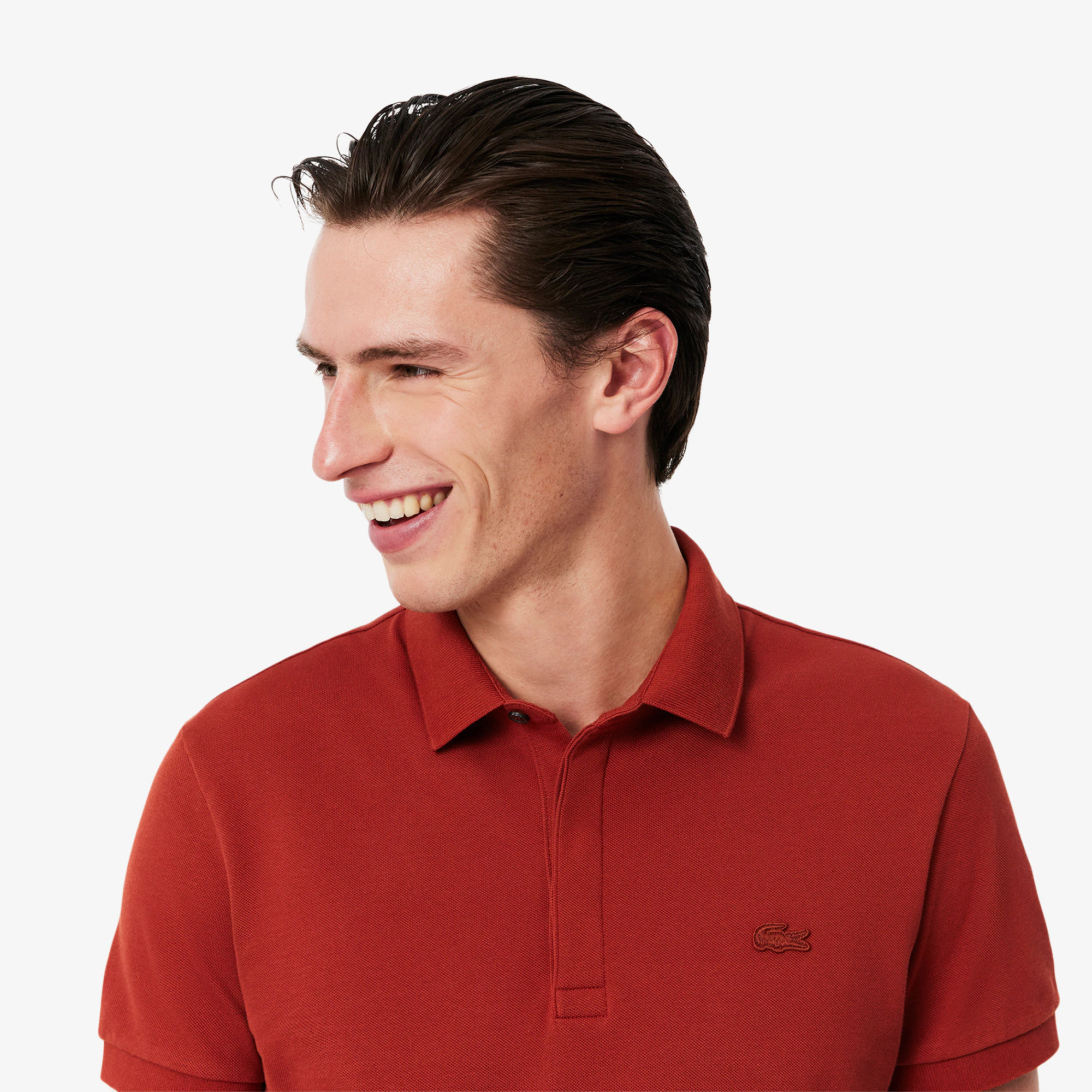 Men's Regular Fit Paris Stretch Piqué Polo