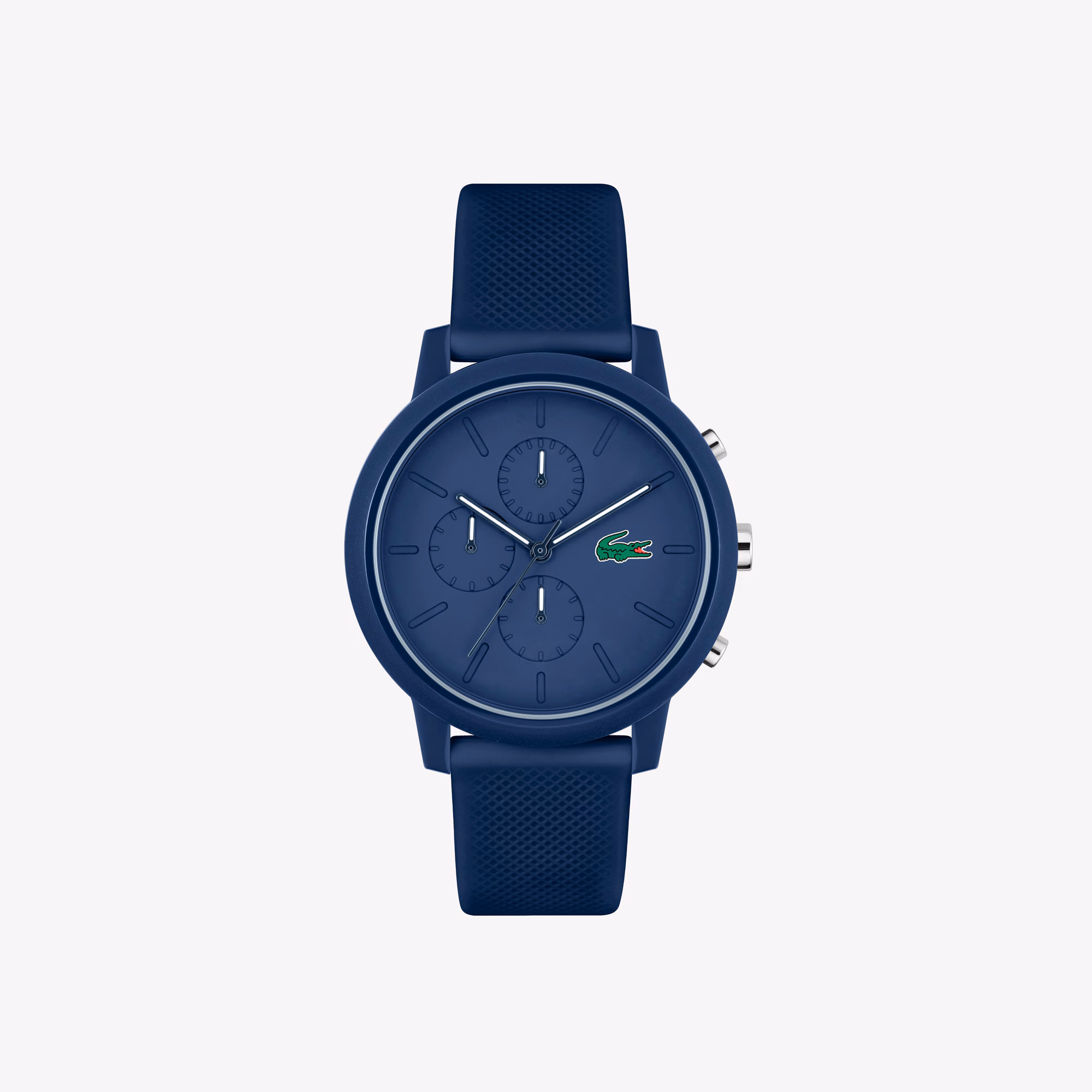 Men's Lacoste.12.12 Chrono Watch Blue Silicone