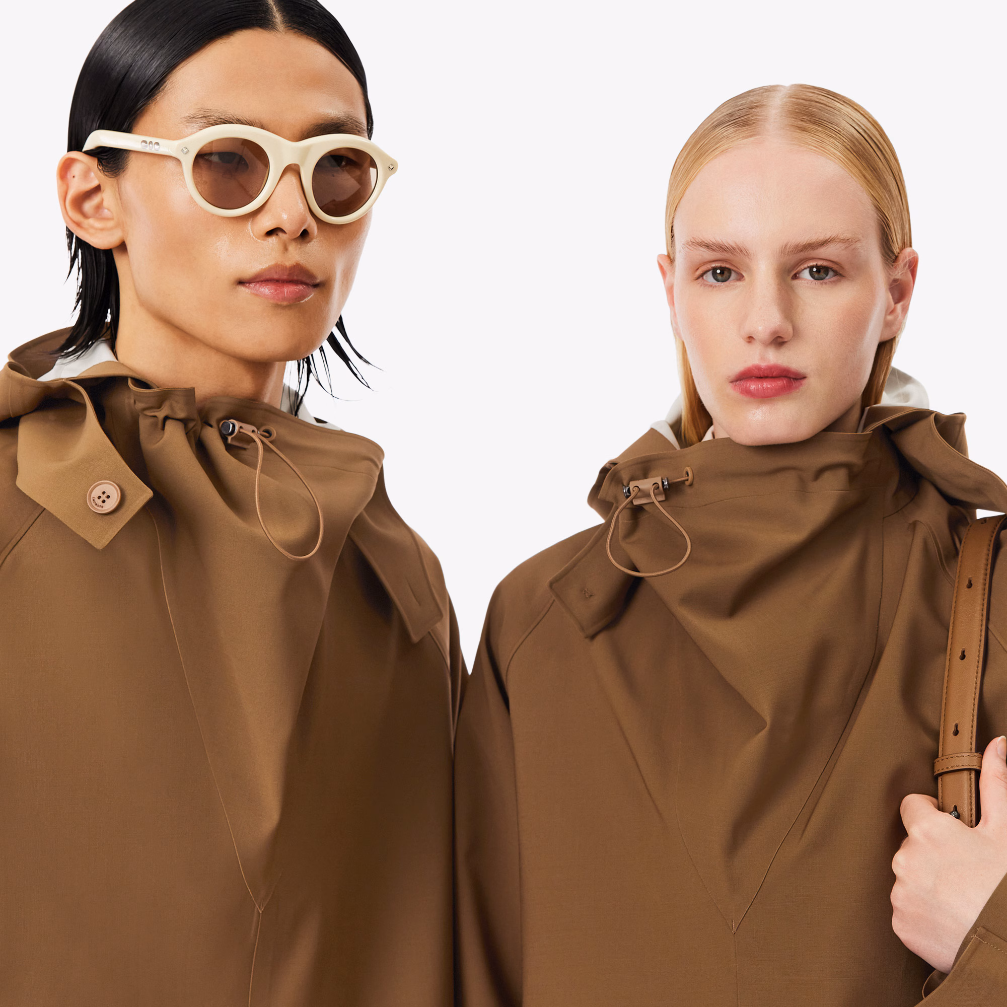 Runway Wool Blend Windbreaker