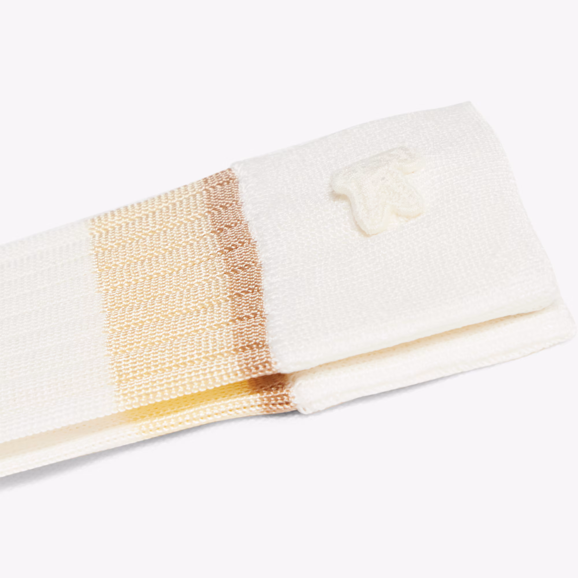 Runway Transparent Ribbed Socks