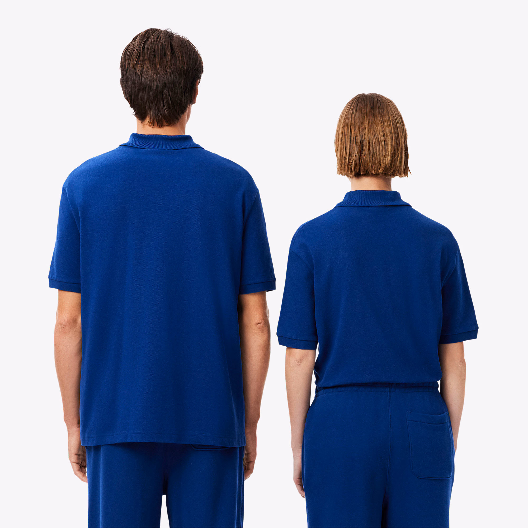 Unisex Loose Fit L.12.12 Piqué Badge Polo