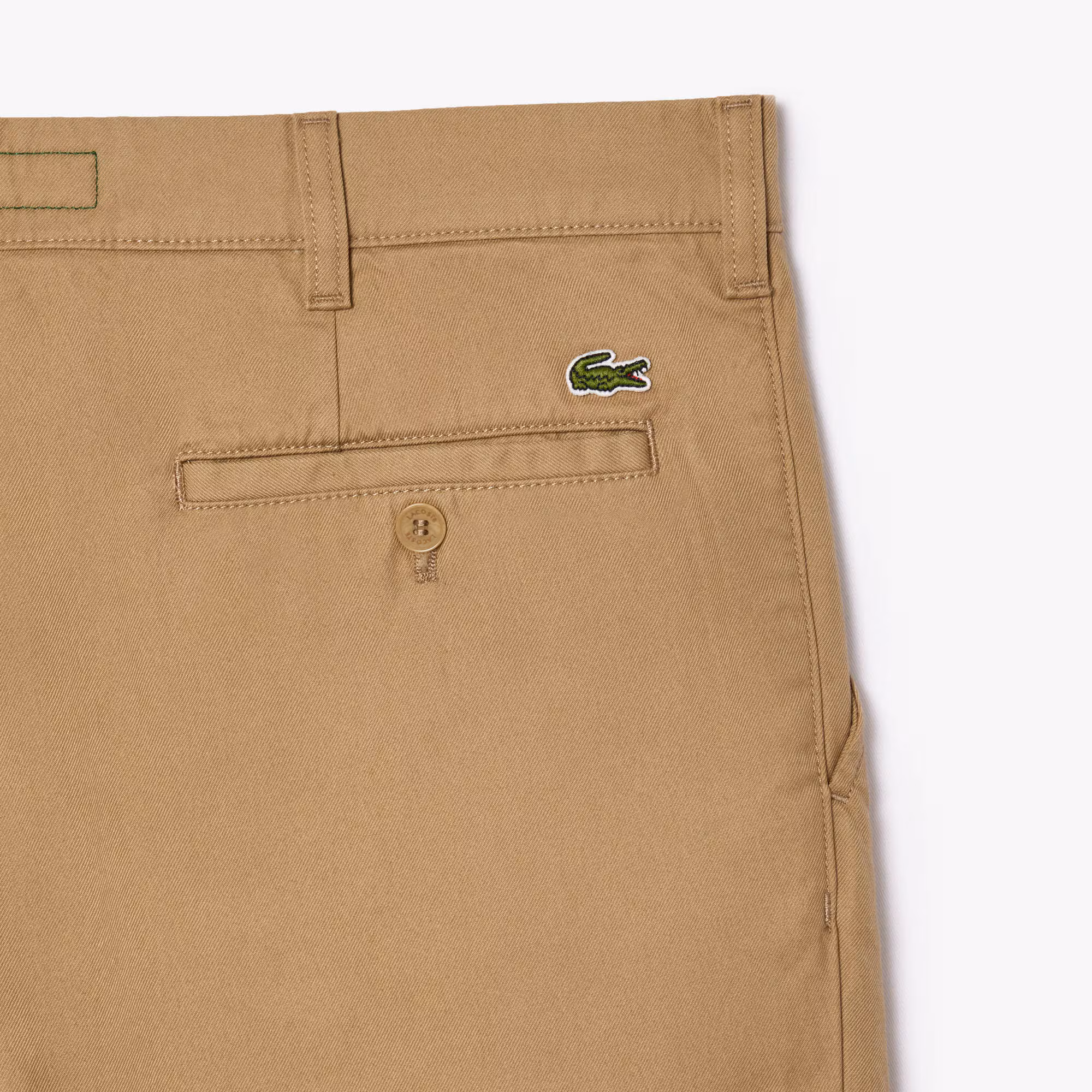 Men's Straight Fit Cotton Twill Pants