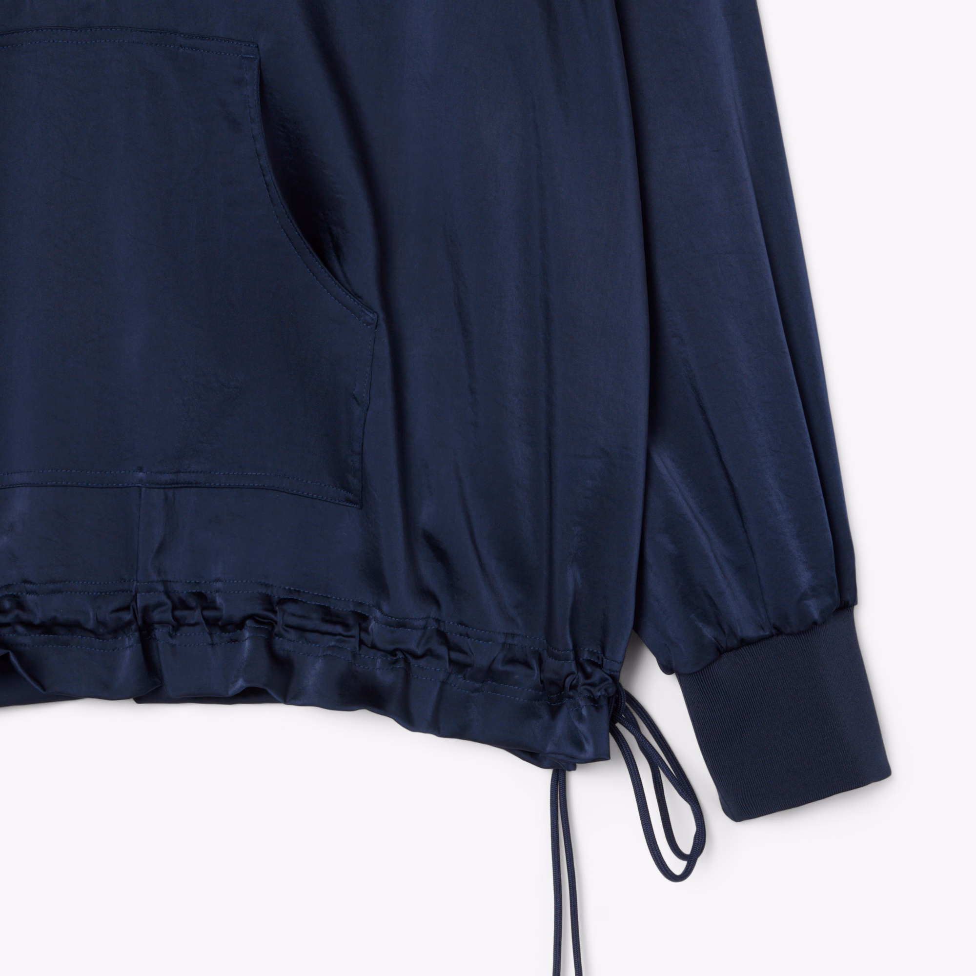 Women's Half-Zip Oversized Pullover Jacket