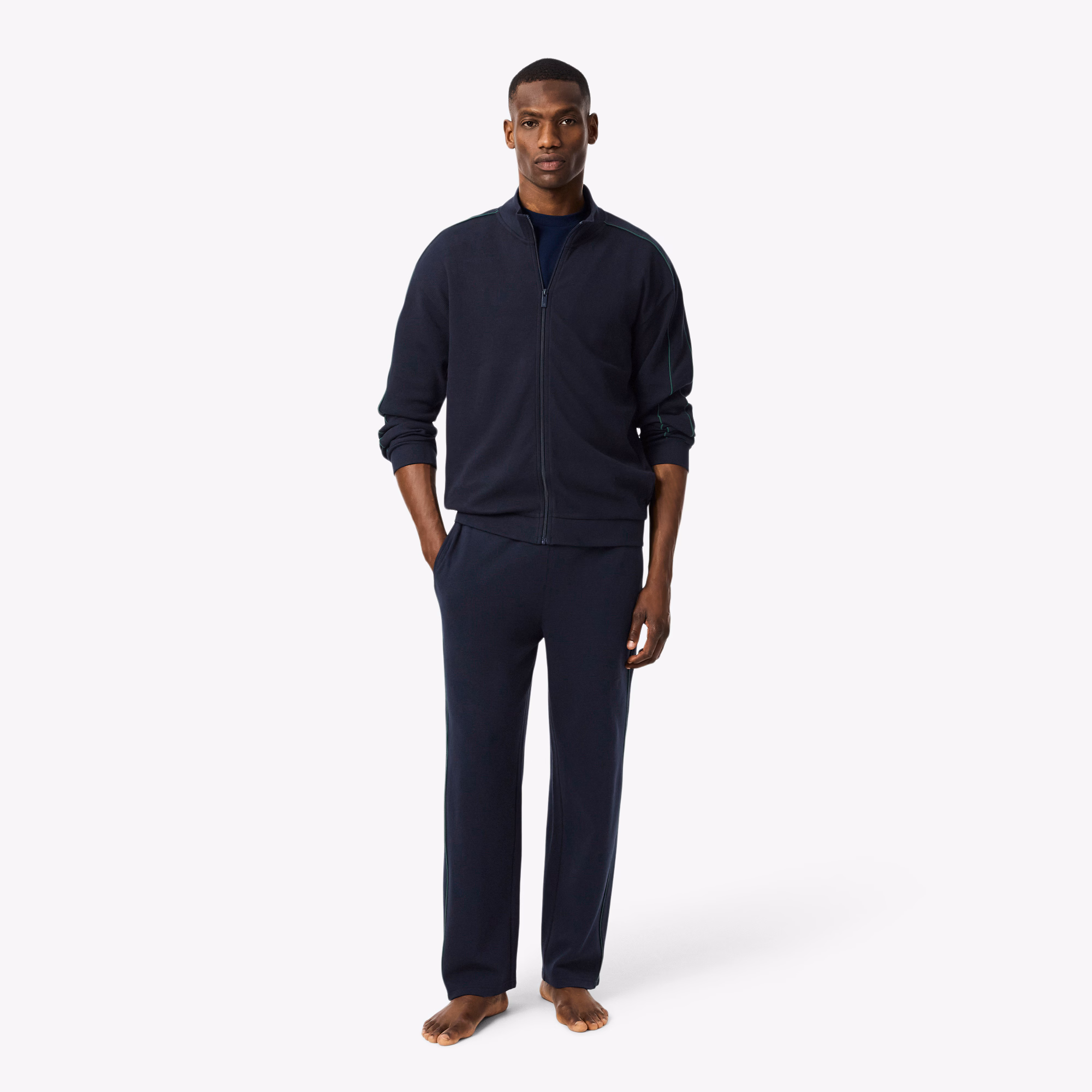 Men's Waffled Cotton Lounge Pants