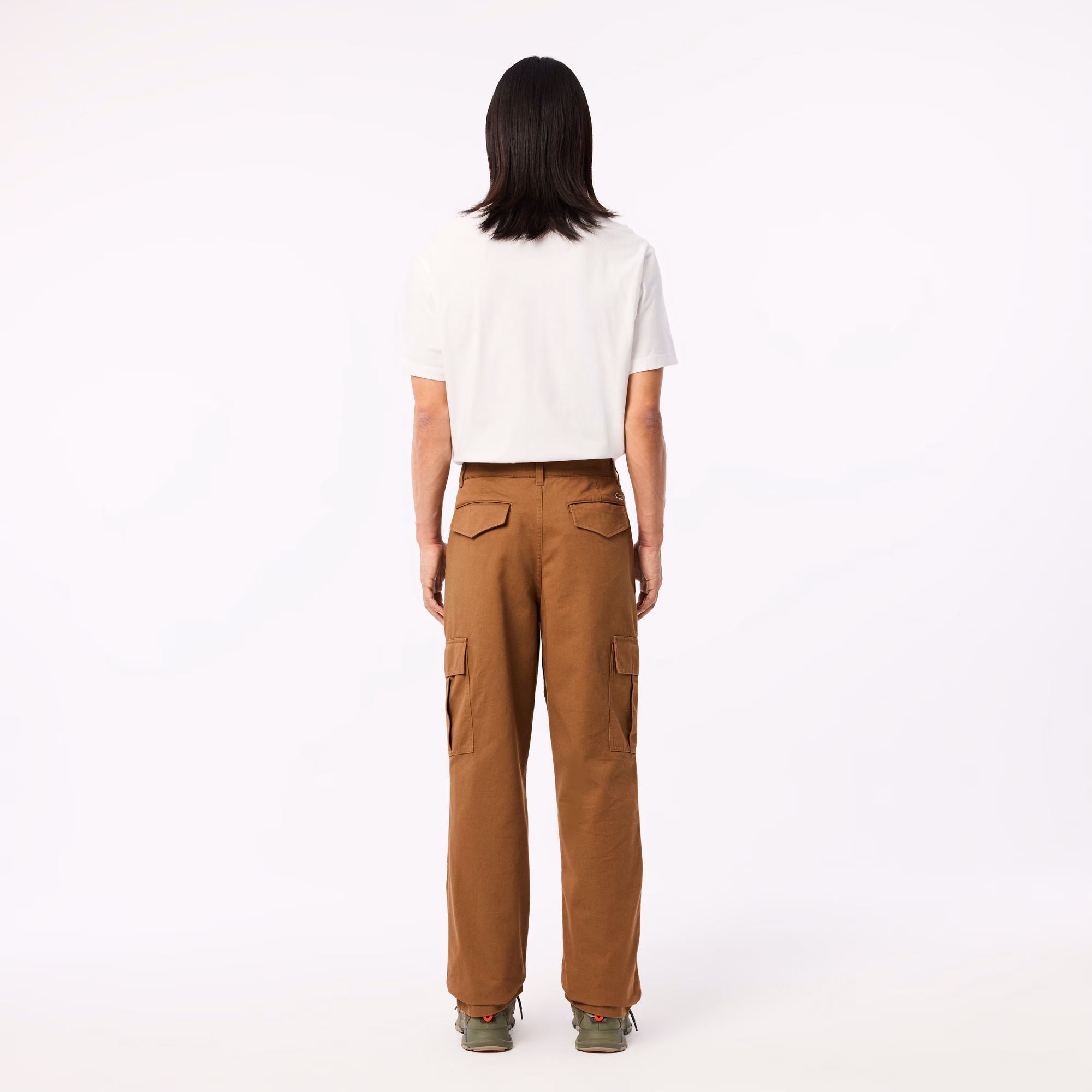 Men's Straight Fit Cotton Cargo Pants