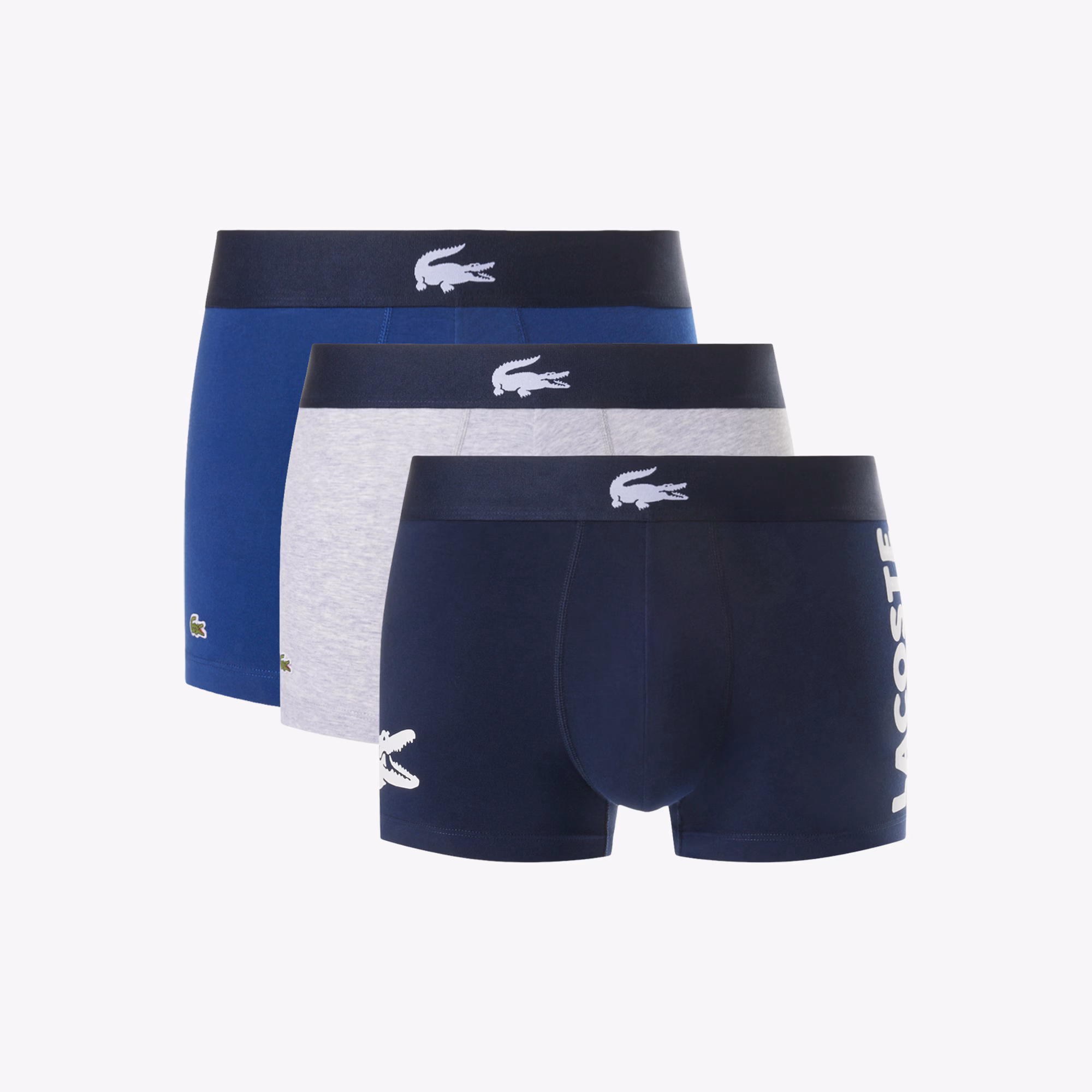 Men's 3-Pack Stretch Cotton Trunks