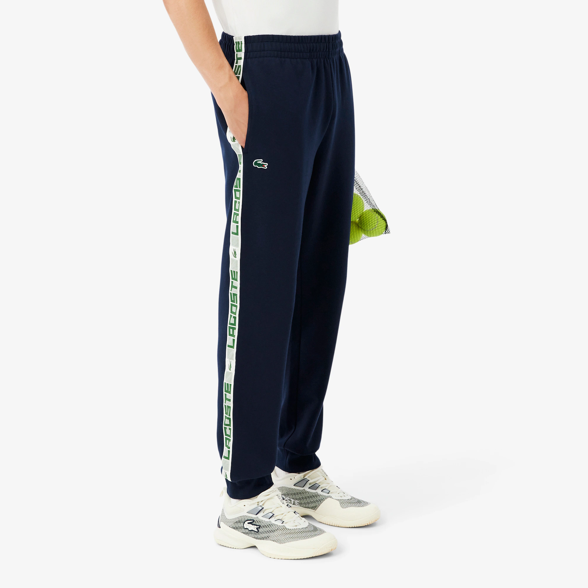 Men's Tennis Logo Stripe Tracksuit Pants