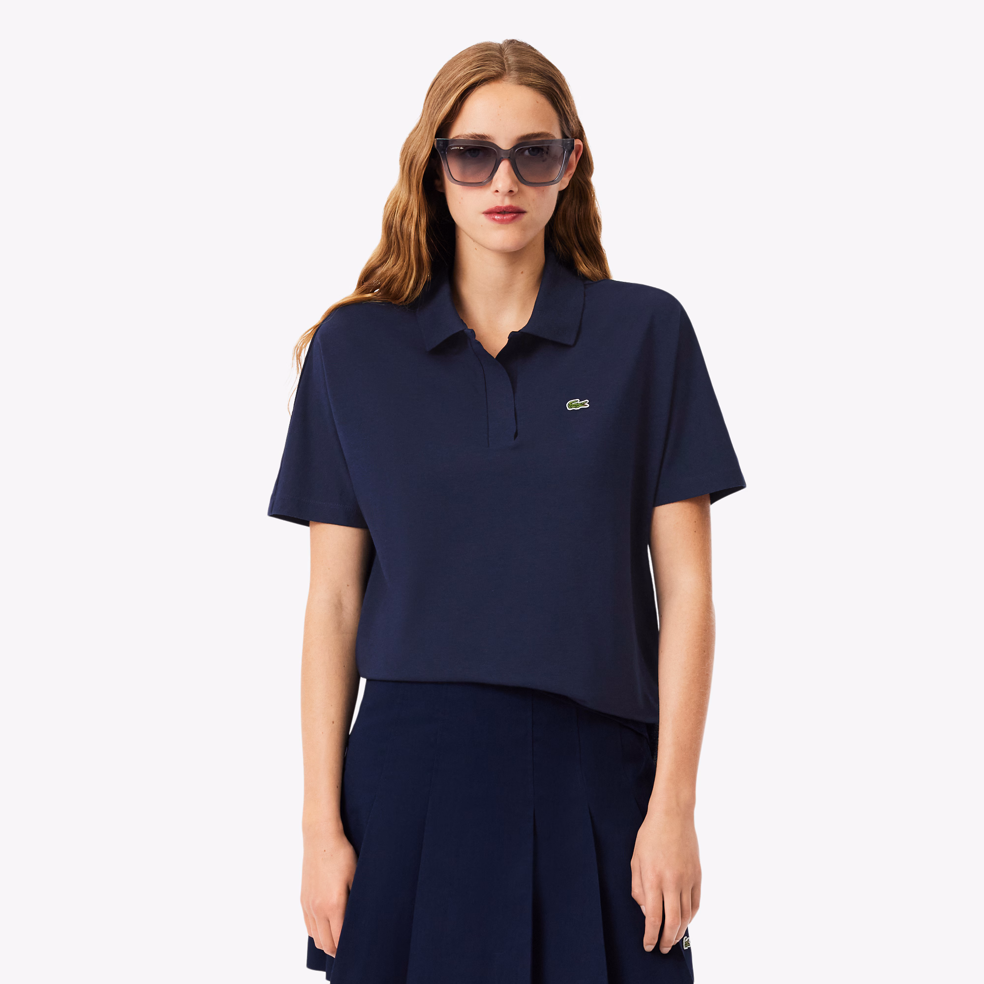 Women's Relaxed Fit Piqué Polo