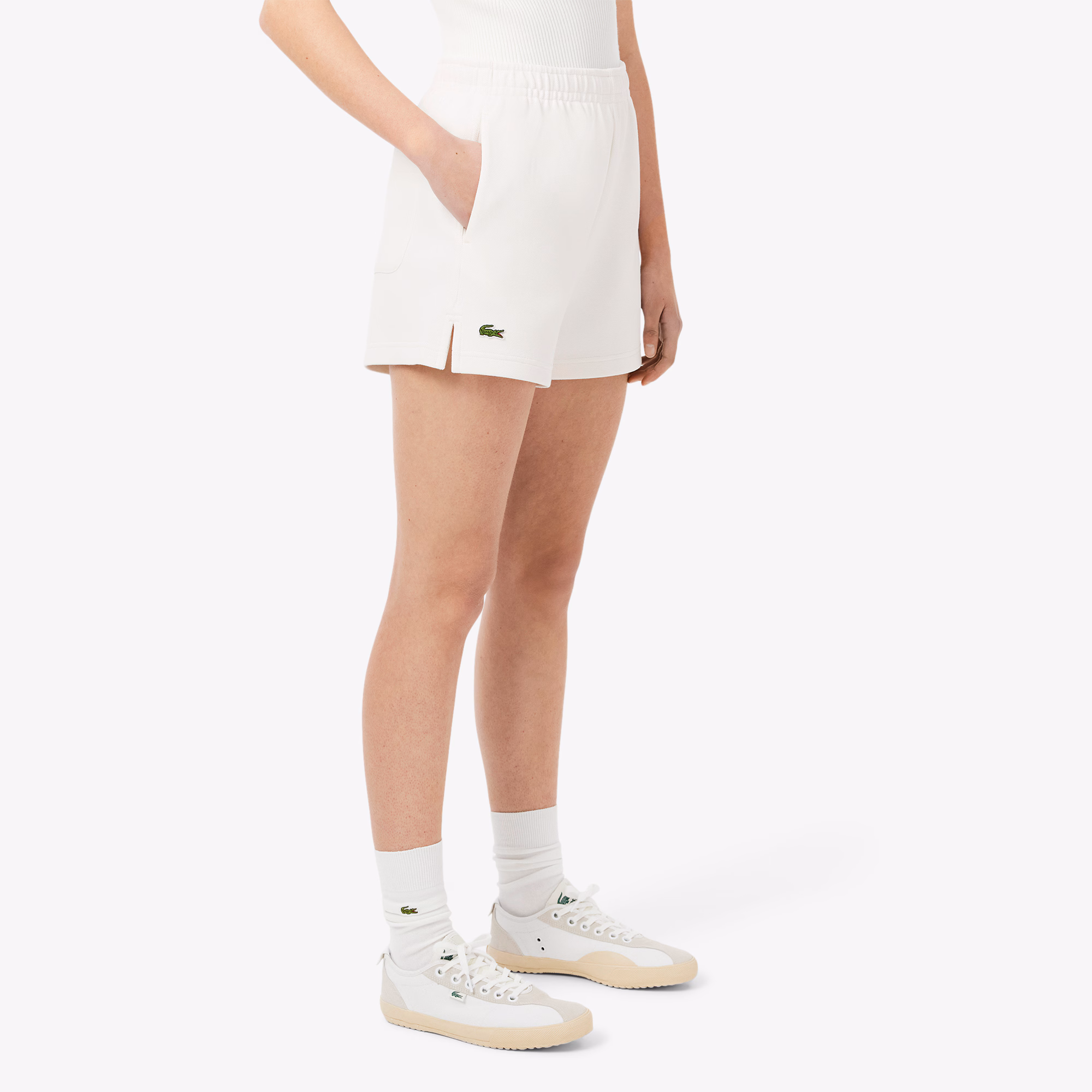 Women's Double Faced Piqué Shorts